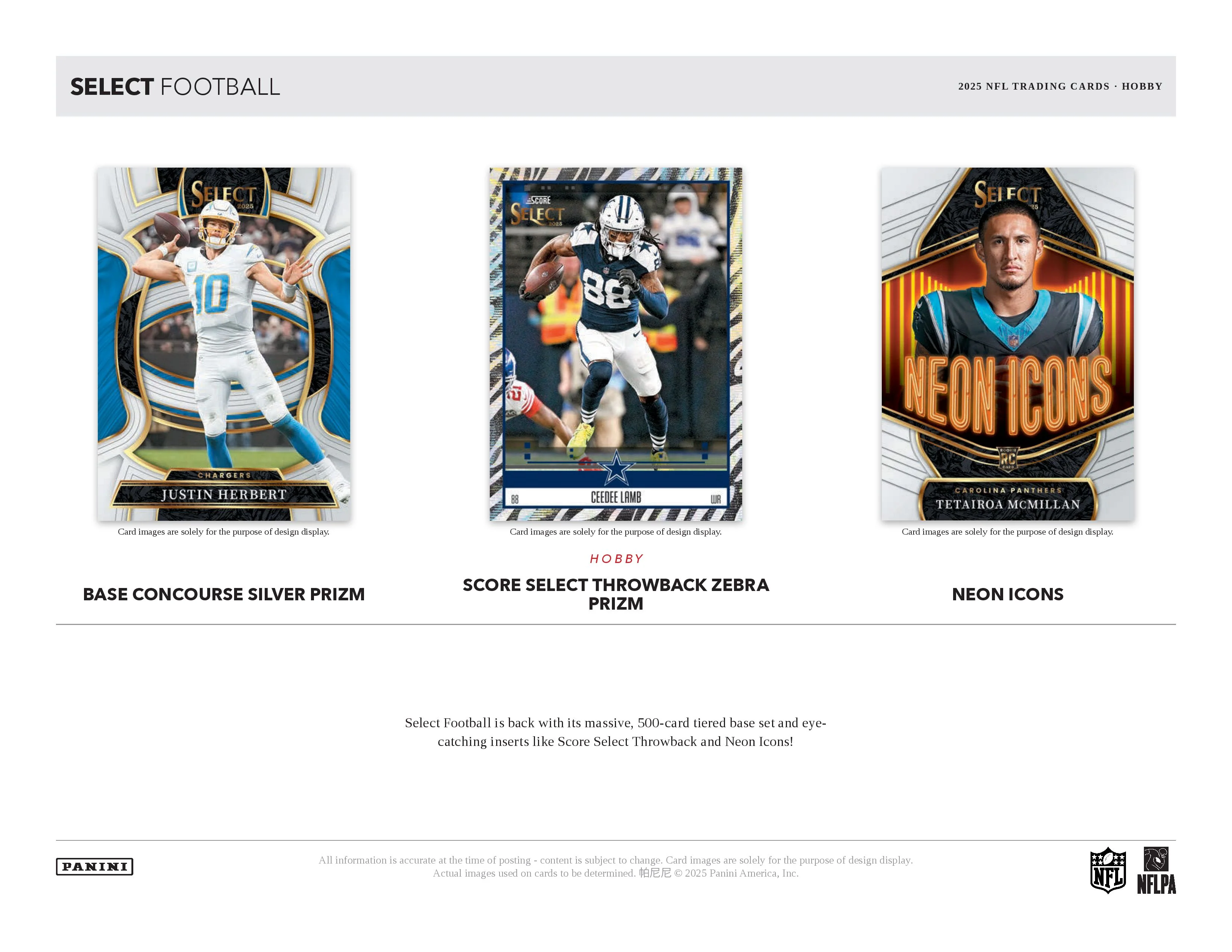 2025 Panini Select Football Hobby Box - Image 3