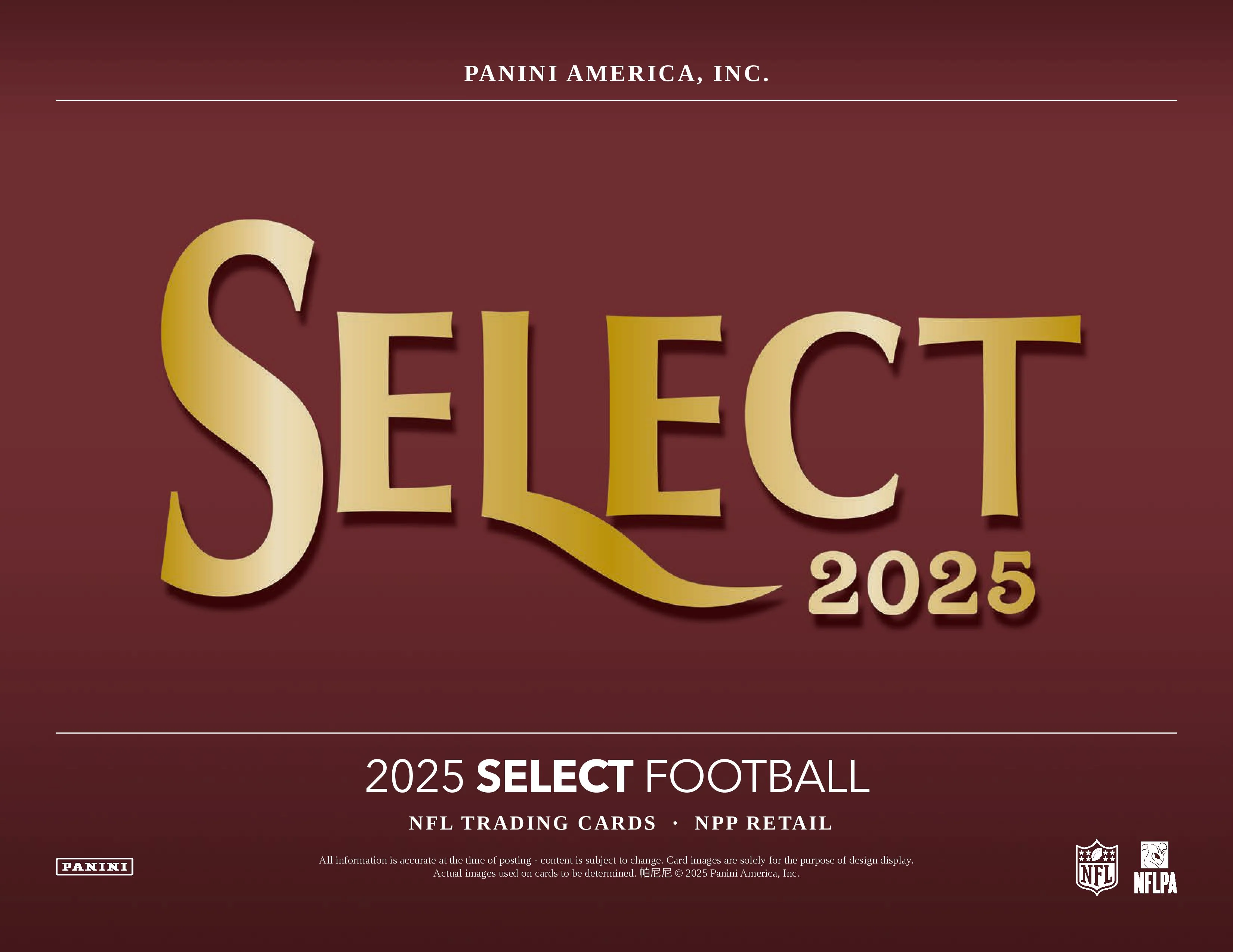 2025 Panini Select Football Mega Box - Image 2