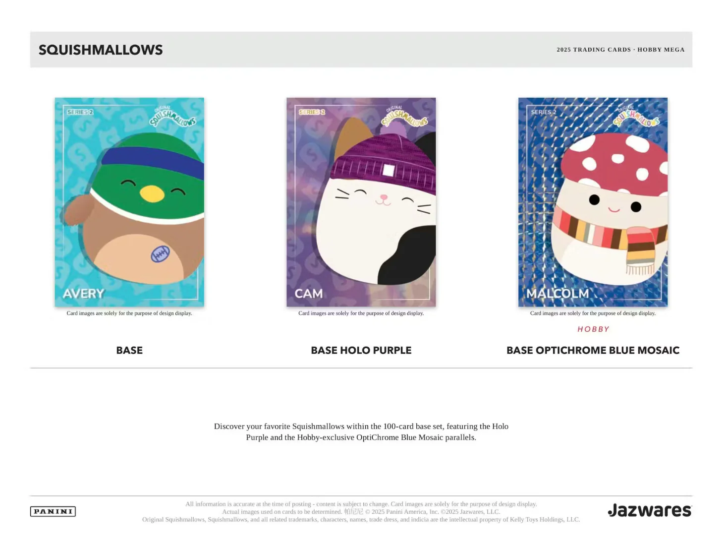 2025 Panini Squishmallows Hobby Mega Box - Image 3