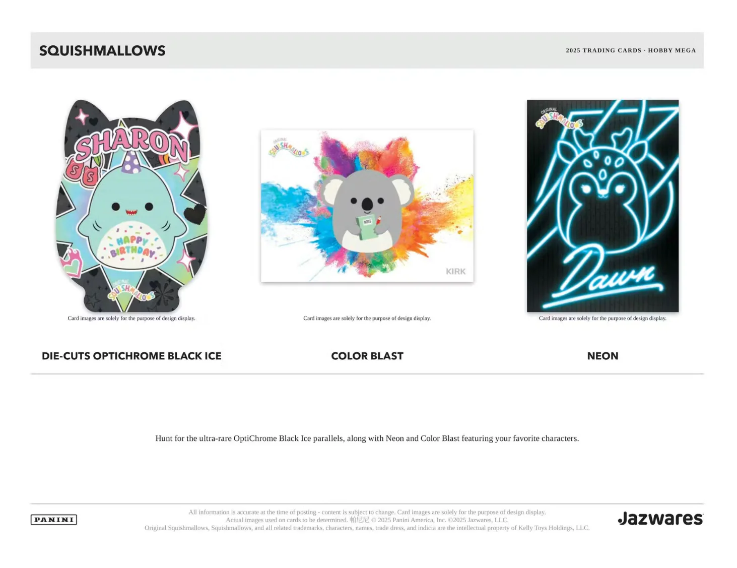 2025 Panini Squishmallows Hobby Mega Box - Image 5