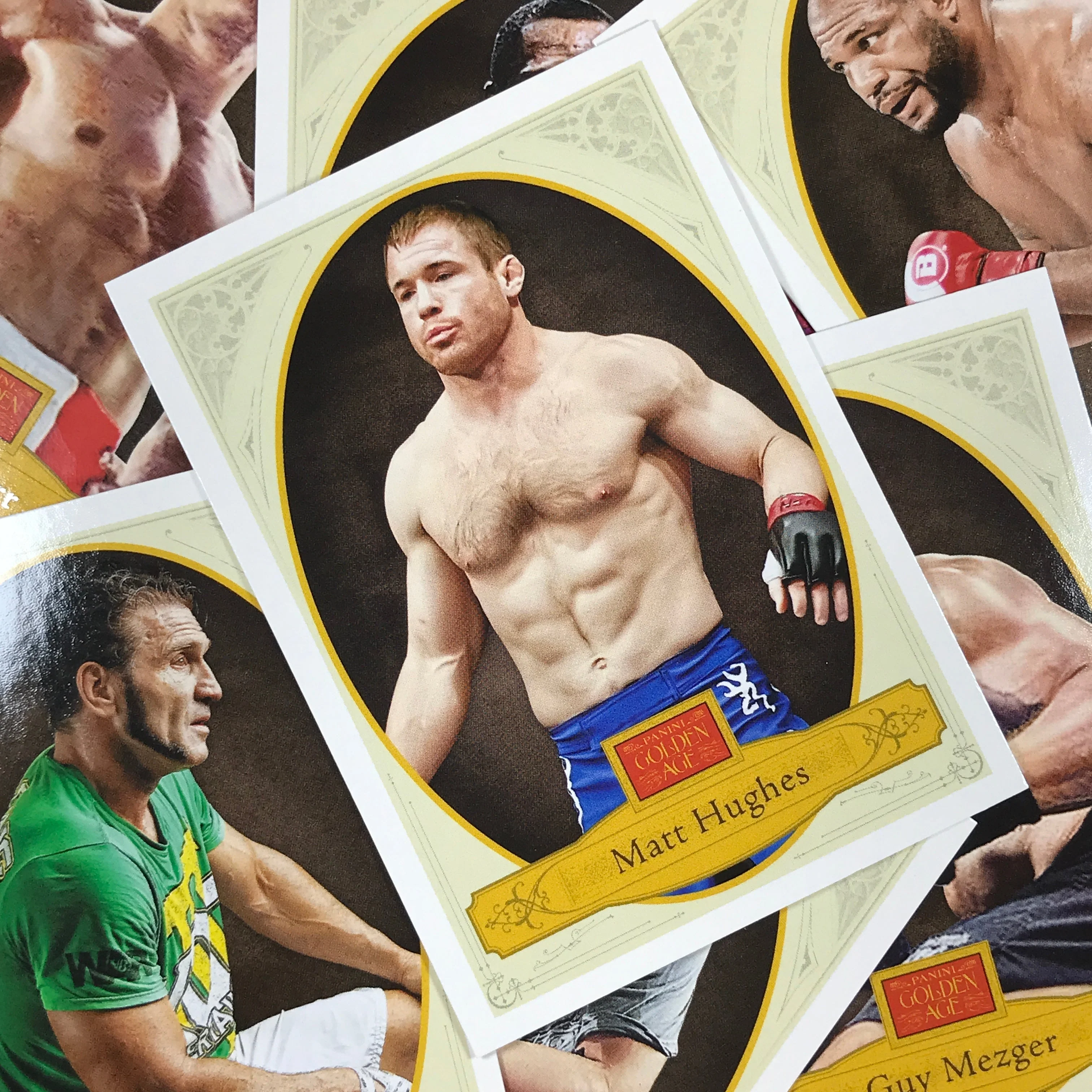 2025 PFL Combat Anthology KEN SHAMROCK Golden Age Base #6