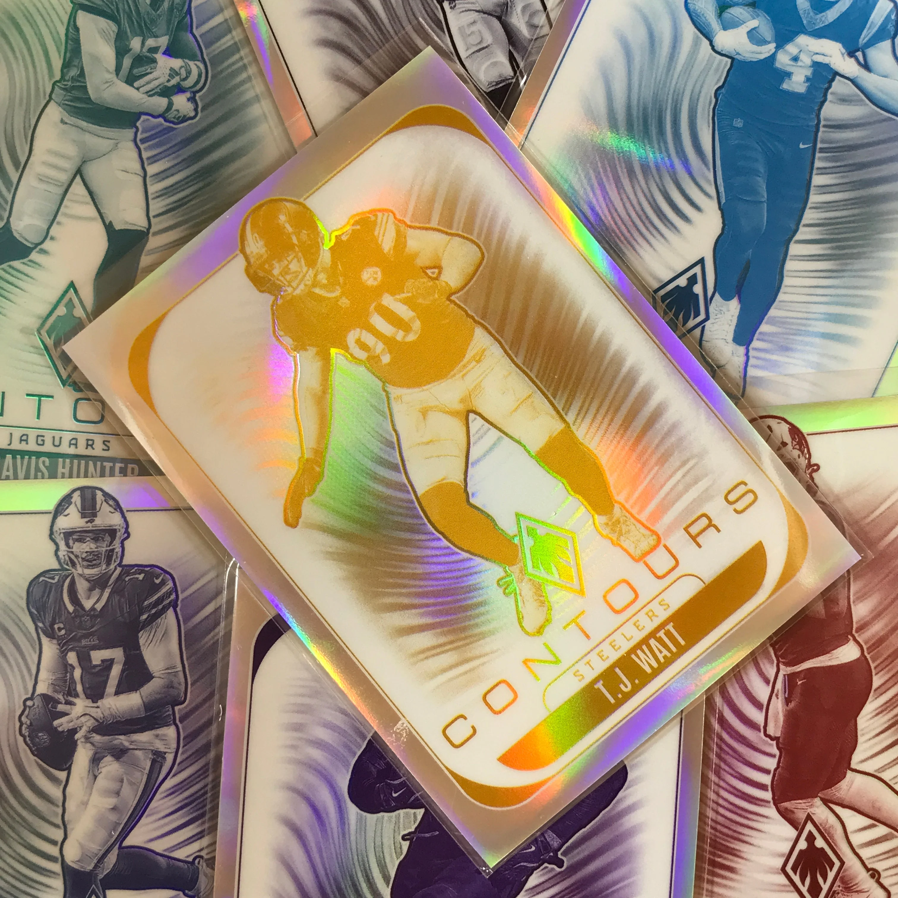 2025 Phoenix Football ASHTON JEANTY Contours Rookie #17
