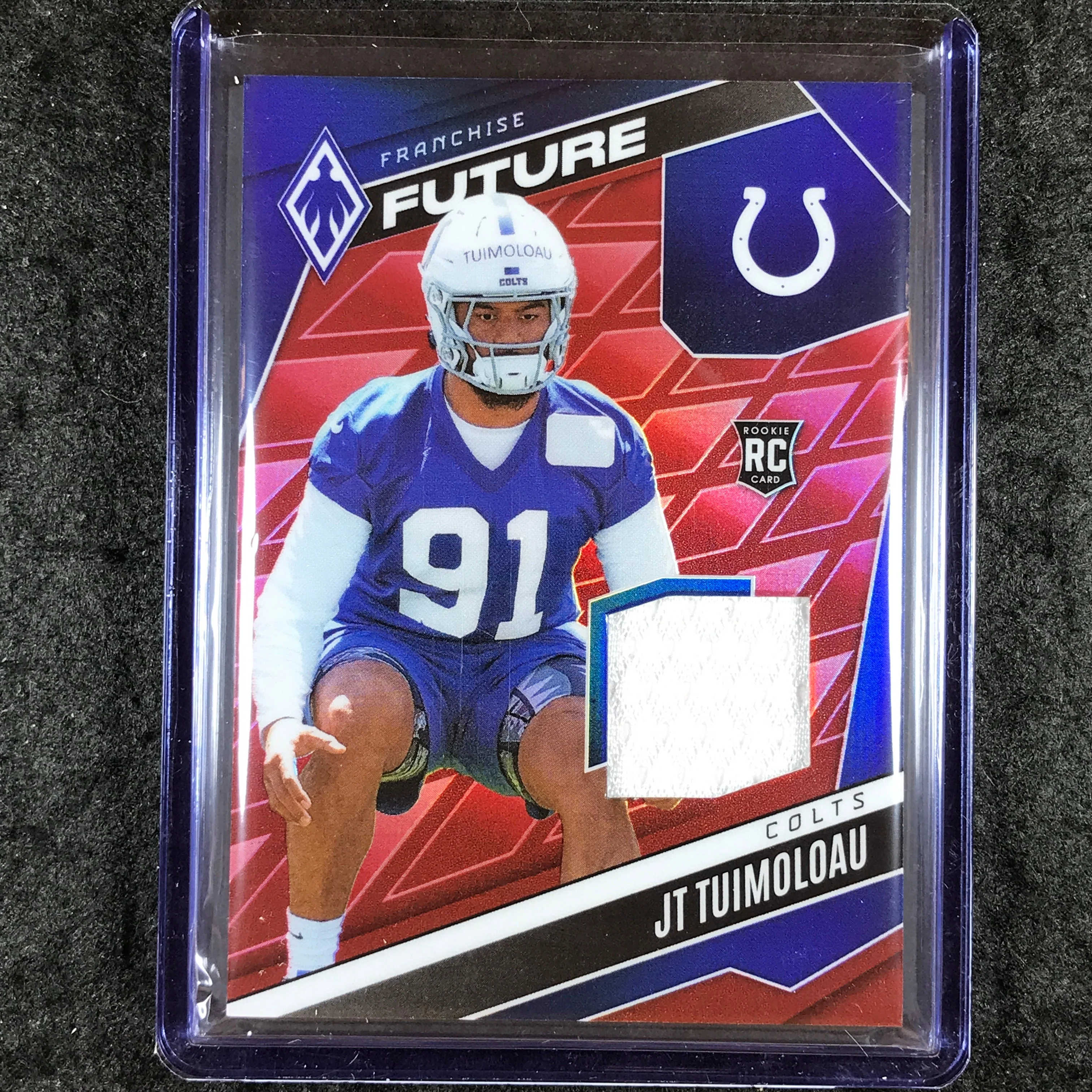2025 Phoenix Football JT TUIMOLOAU Franchise Future Rookie Jersey Red 146/249