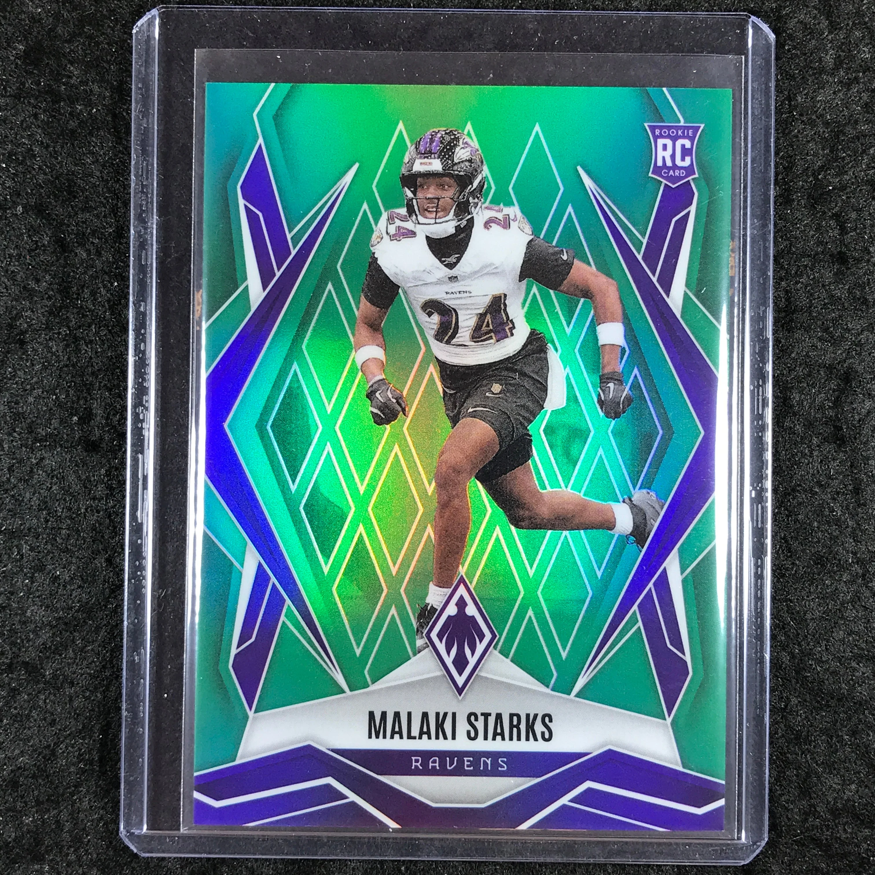 2025 Phoenix Football MALAKI STARKS Rookie Base Green 20/25 #195