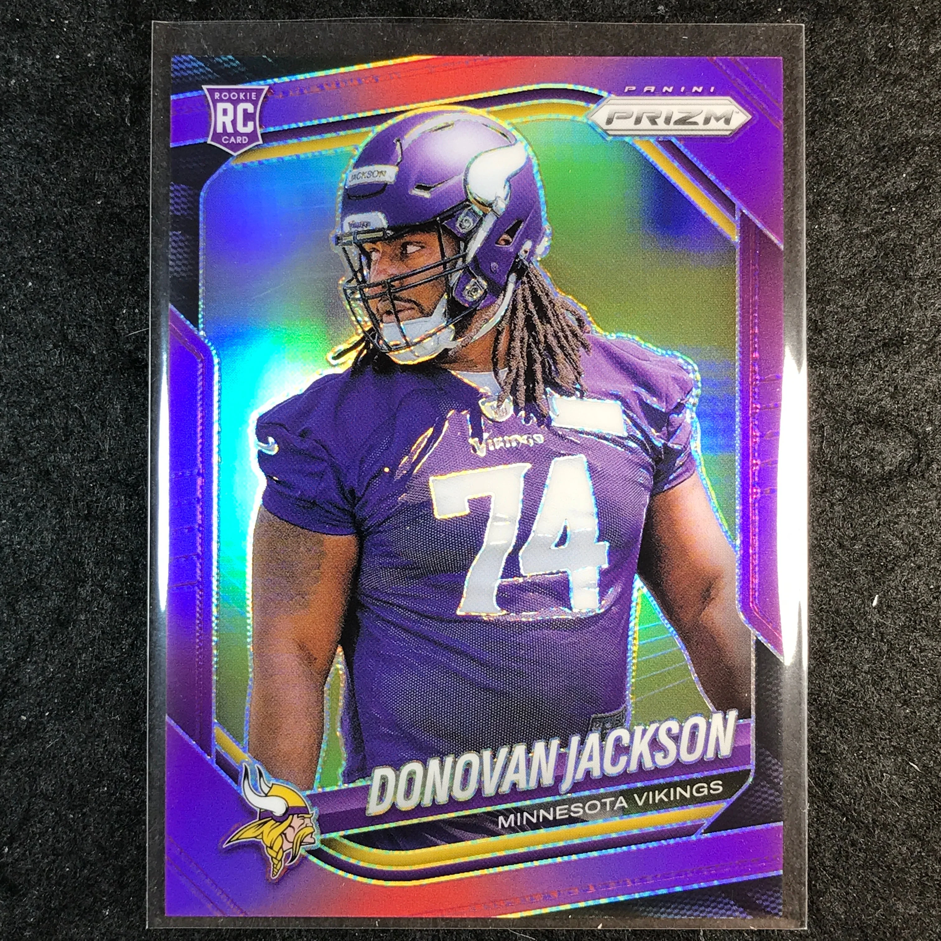 2025 Prizm Football DONOVAN JACKSON Rookie Base Purple /125 #358