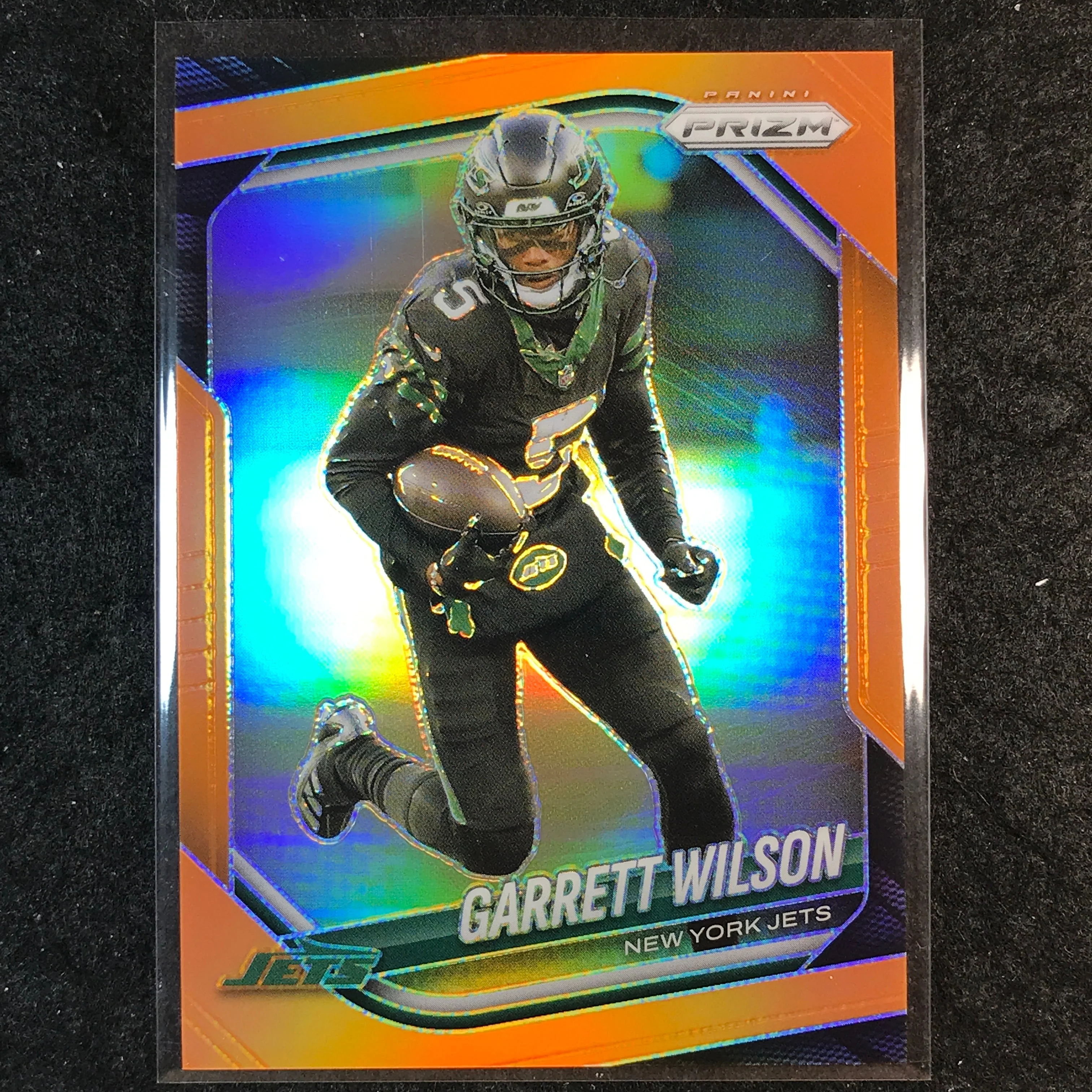 2025 Prizm Football GARRETT WILSON Base Orange /249 #178