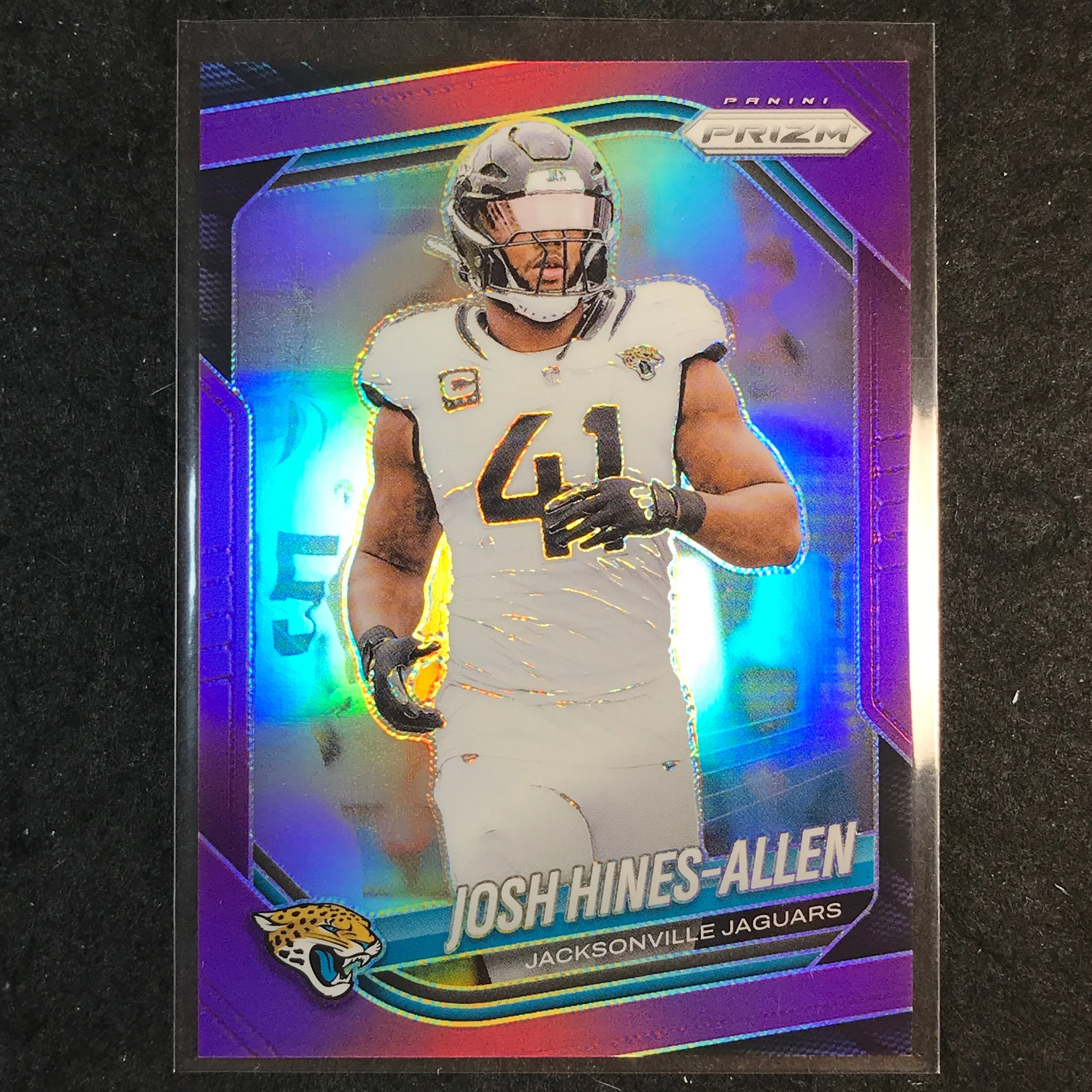 2025 Prizm Football JOSH HINES-ALLEN Base Purple /125 #43