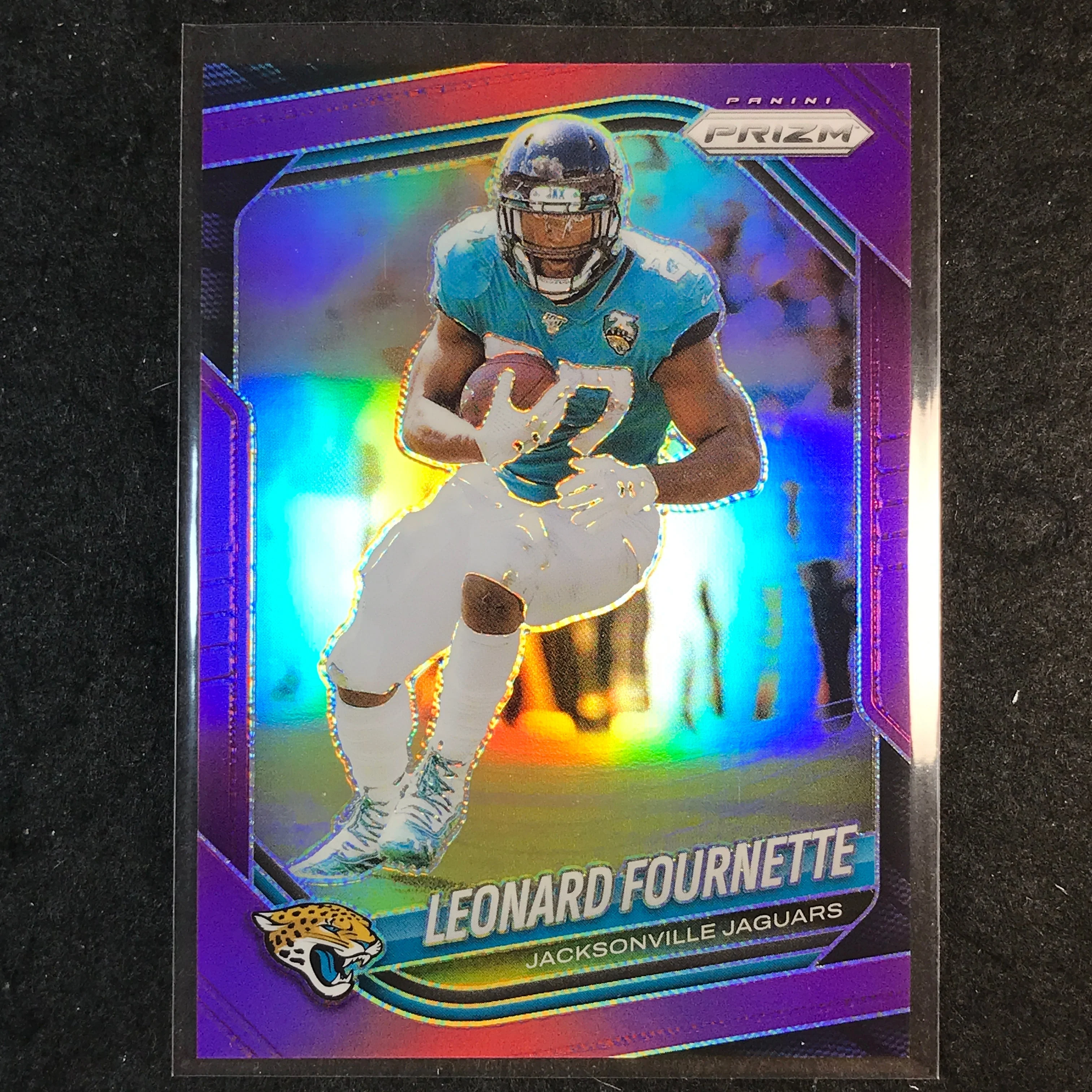 2025 Prizm Football LEONARD FOURNETTE Base Purple /125 #37