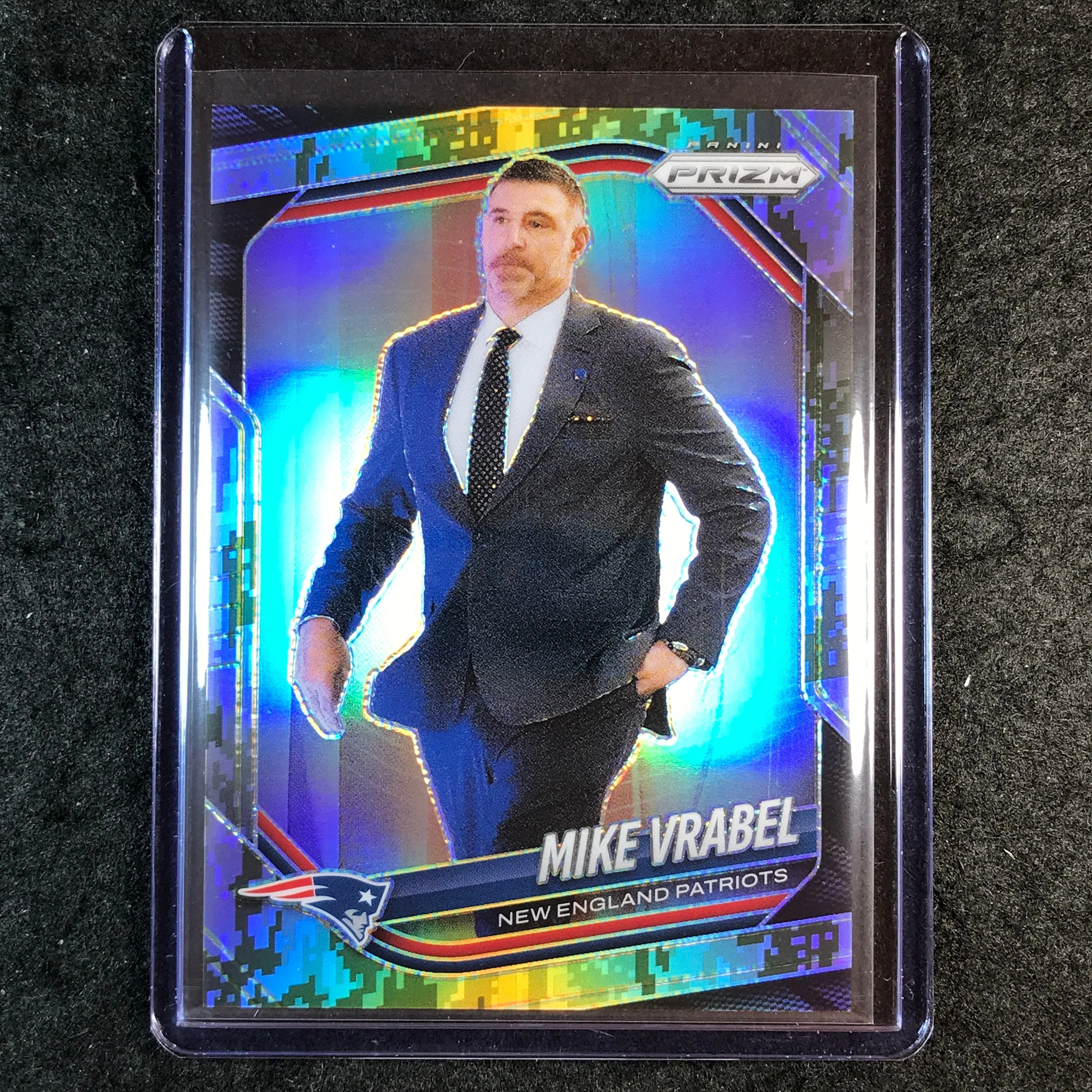 2025 Prizm Football MIKE VRABEL Base Forest Camo 3/15 #110