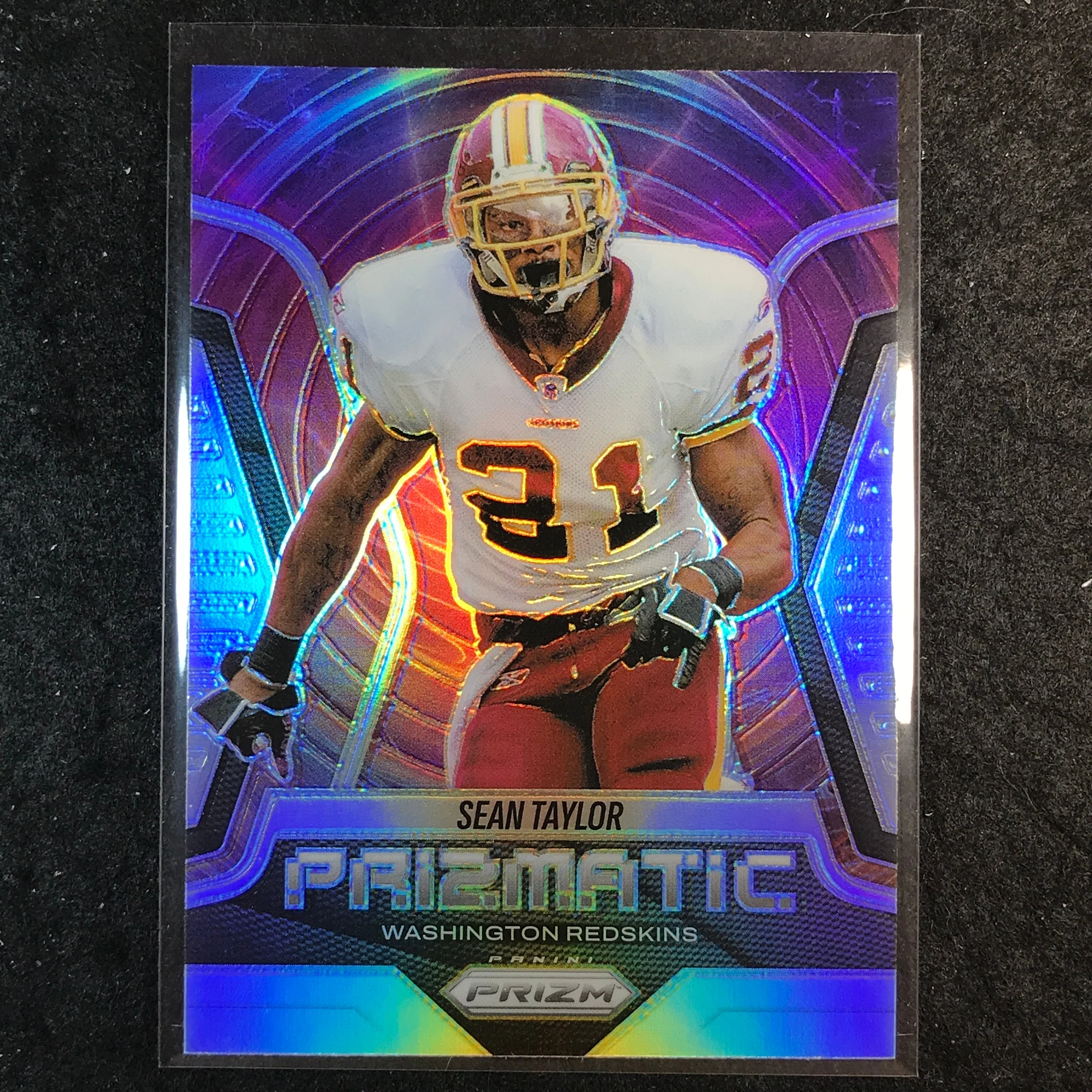 2025 Prizm Football SEAN TAYLOR Prizmatic Silver #11