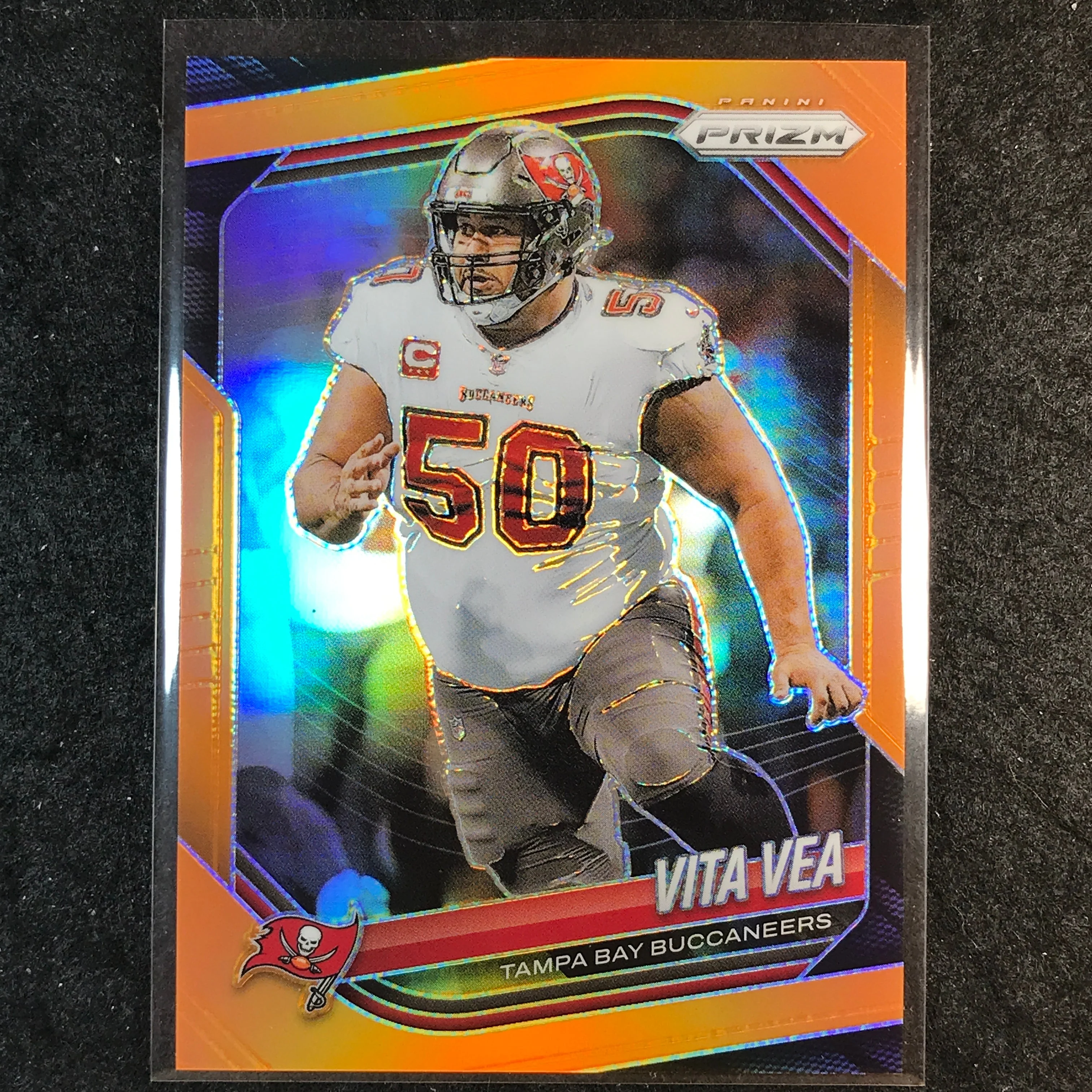 2025 Prizm Football VITA VEA Base Orange /249 #123