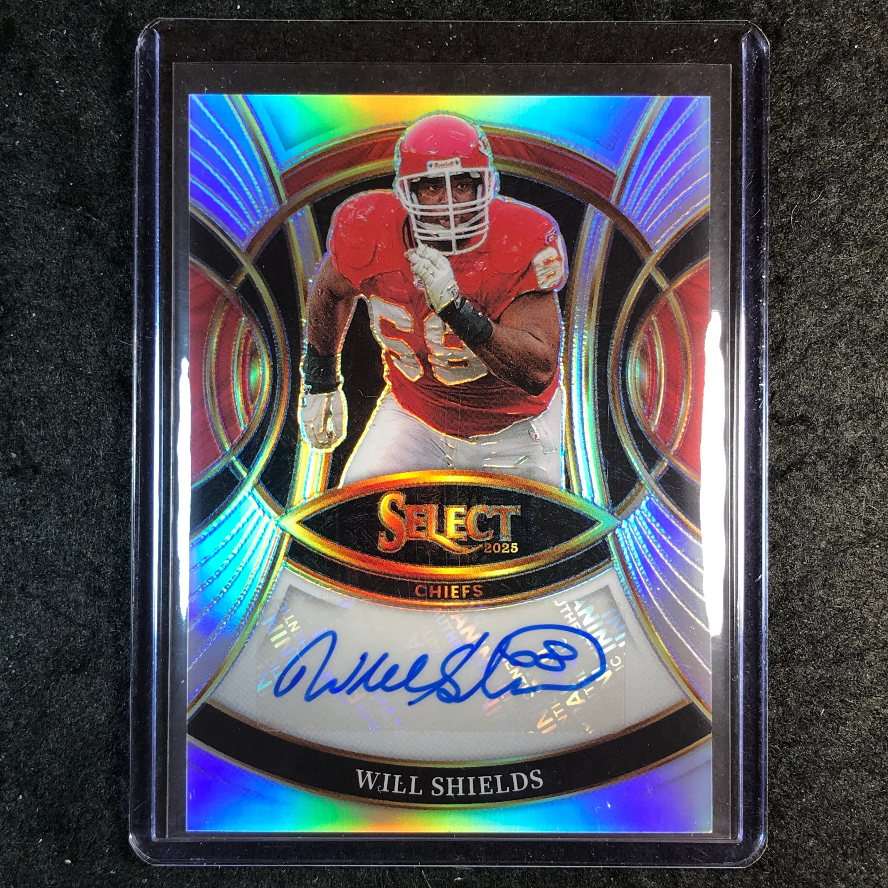 2025 Select Football WILL SHIELDS Signatures Auto Silver #SP-WSS