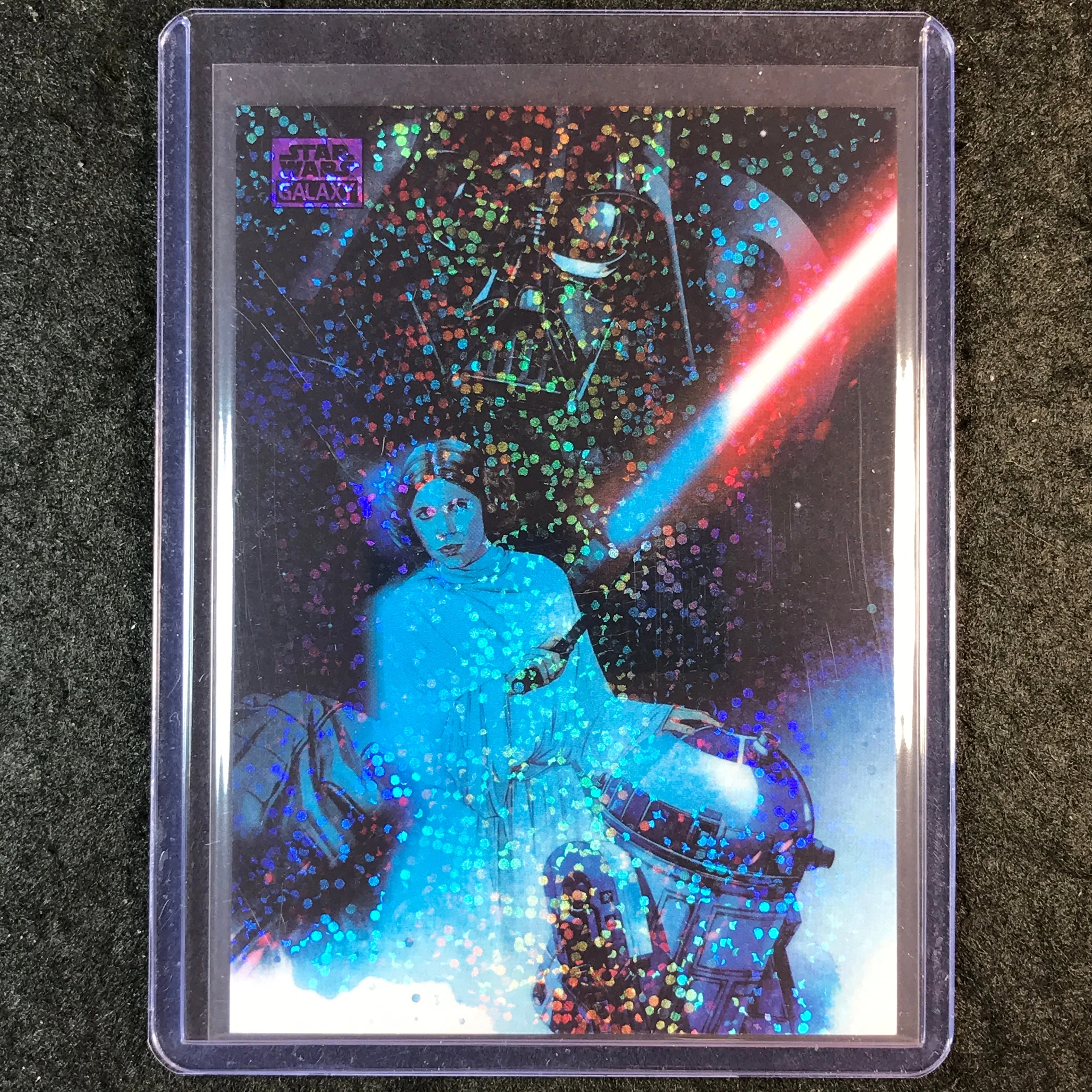 2025 Star Wars Chrome Galaxy OUR MOST DESPERATE HOUR Purple Speckle 20/125 #50