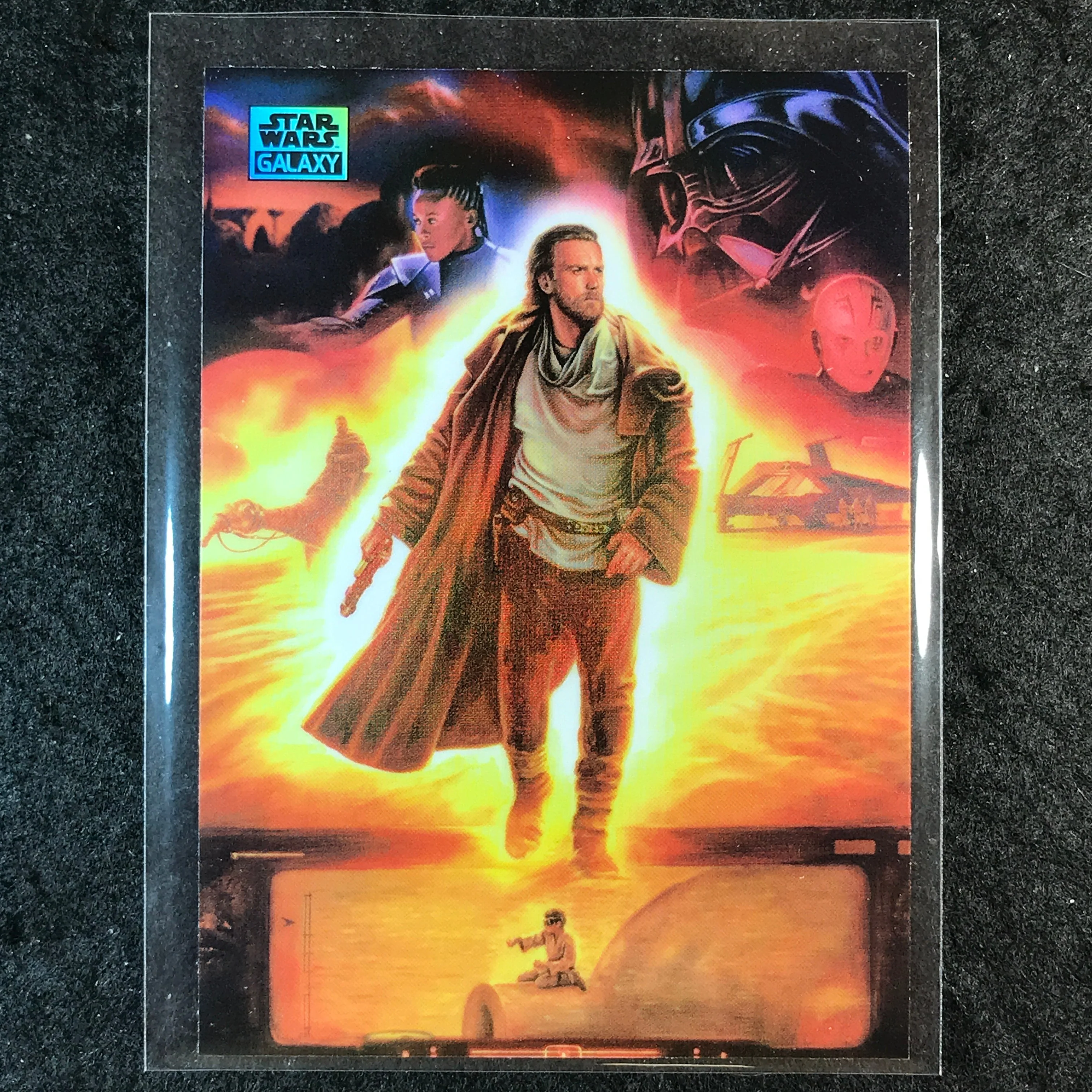 2025 Star Wars Chrome Galaxy PROTECTING HOPE Base Refractor #11