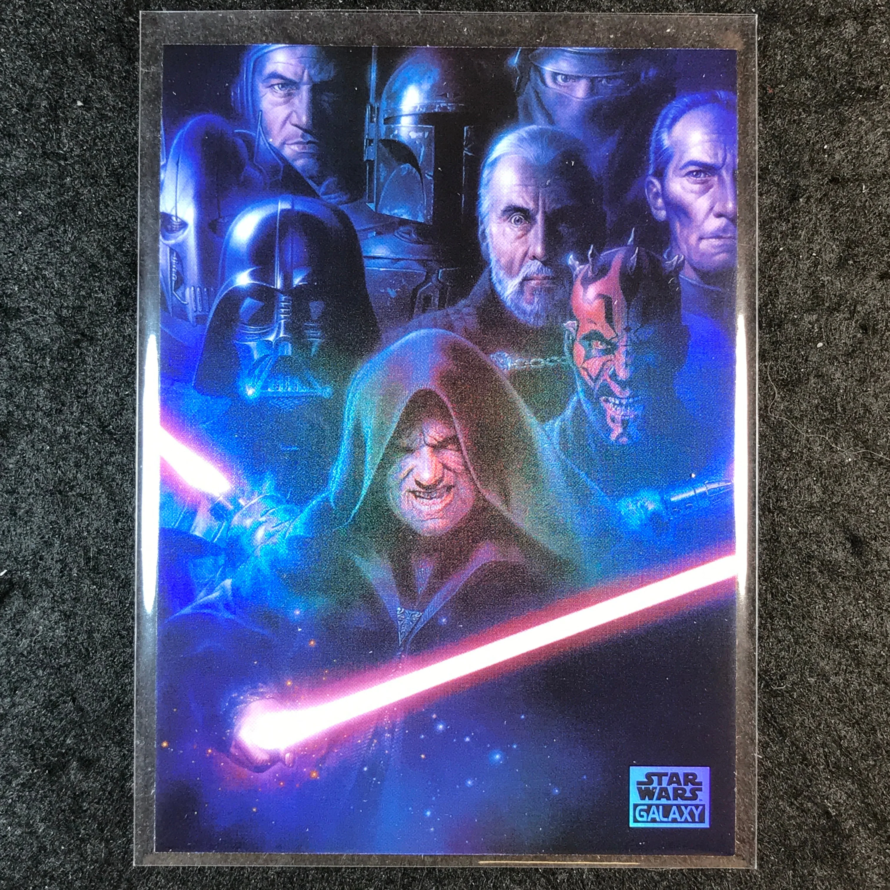 2025 Star Wars Chrome Galaxy SHADOW OF EVIL Base Refractor #95