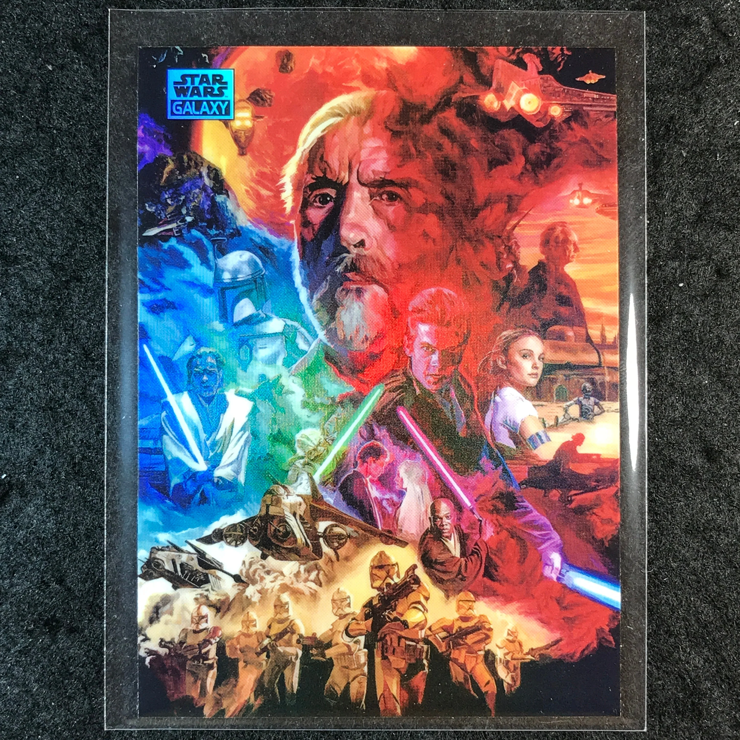 2025 Star Wars Chrome Galaxy THE CLONES Base Refractor #59