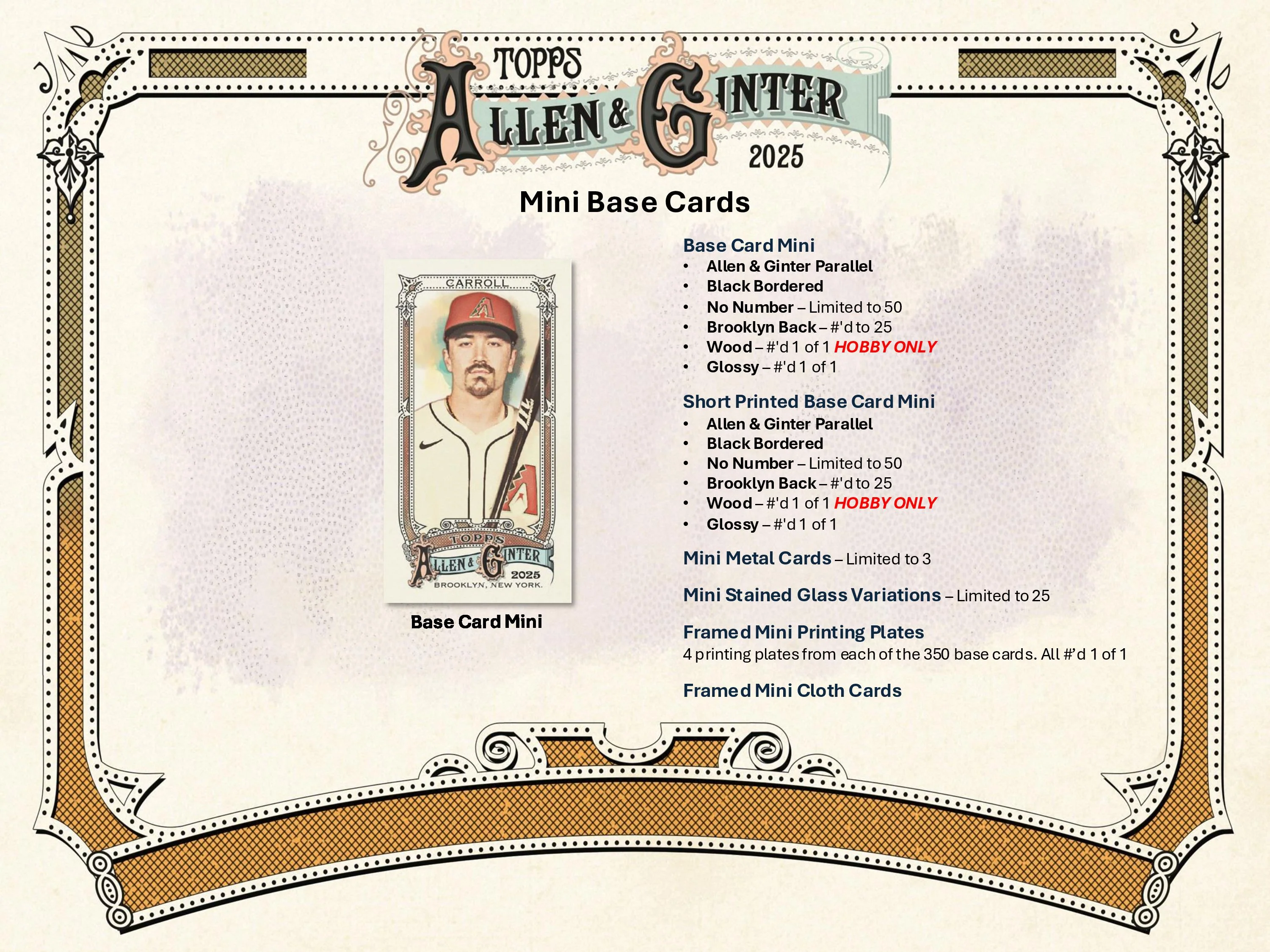 2025 Topps Allen & Ginter Baseball Hobby Pack - Image 4