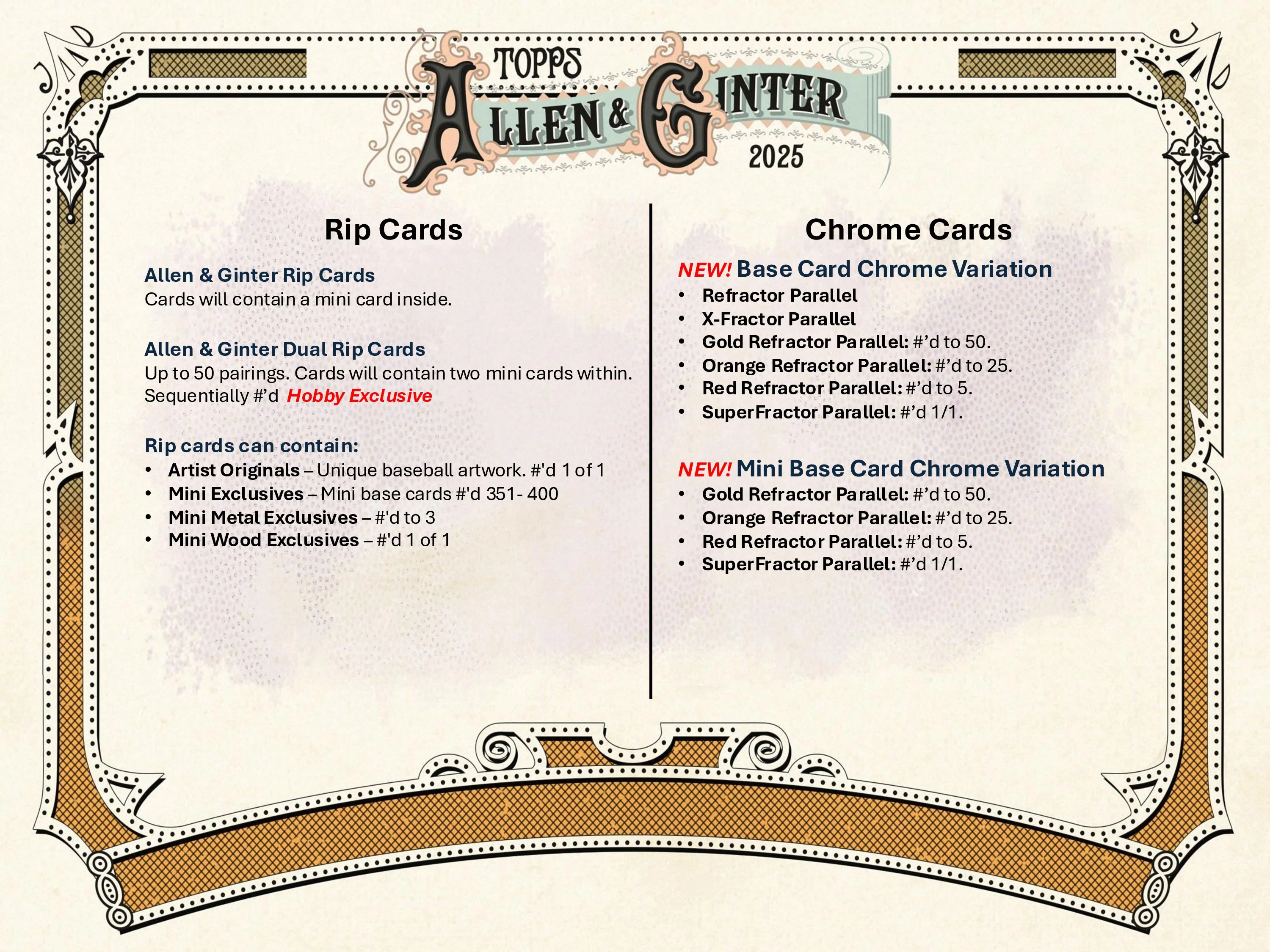 2025 Topps Allen & Ginter Baseball Hobby Pack - Image 5