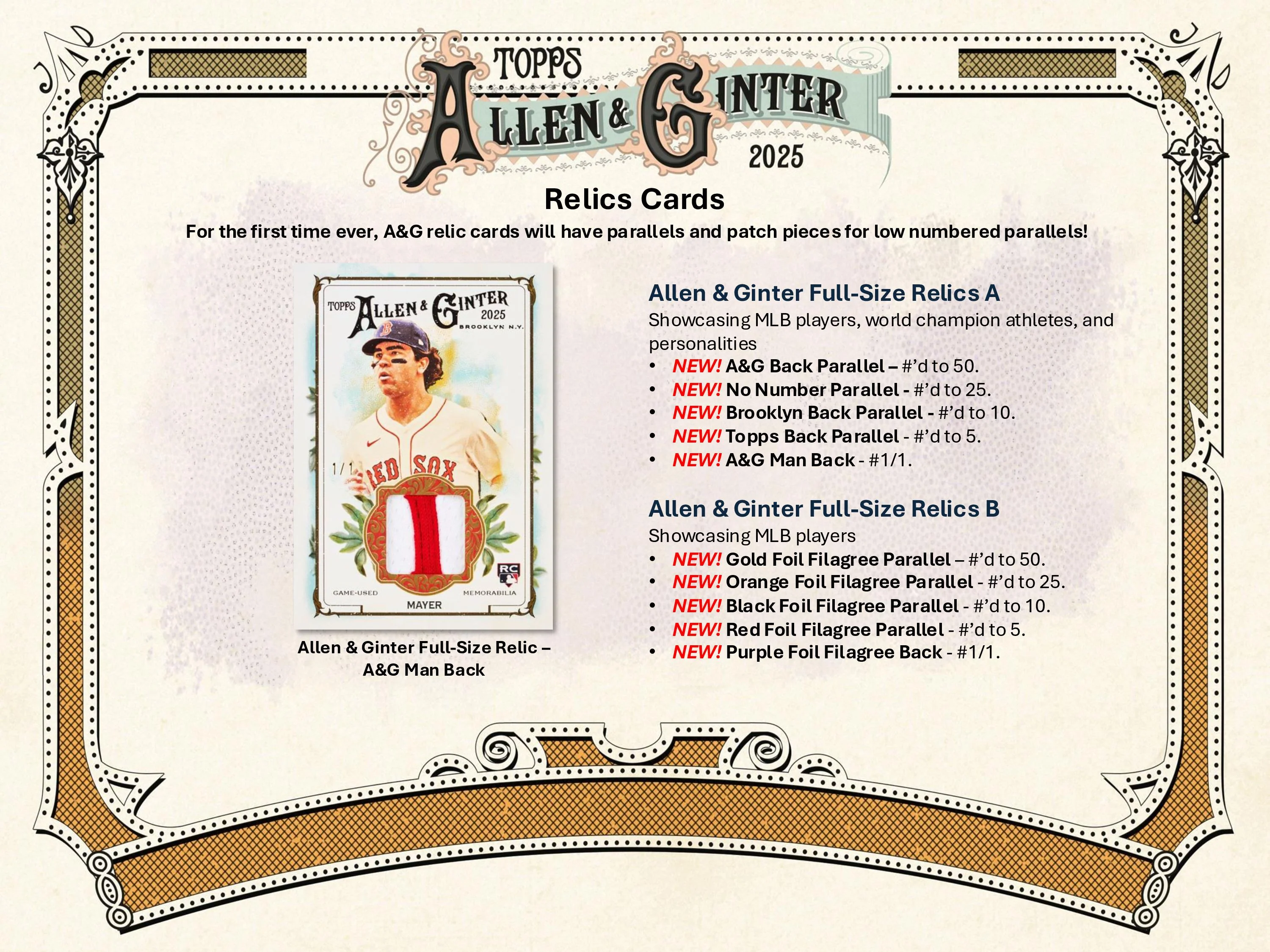 2025 Topps Allen & Ginter Baseball Hobby Pack - Image 6