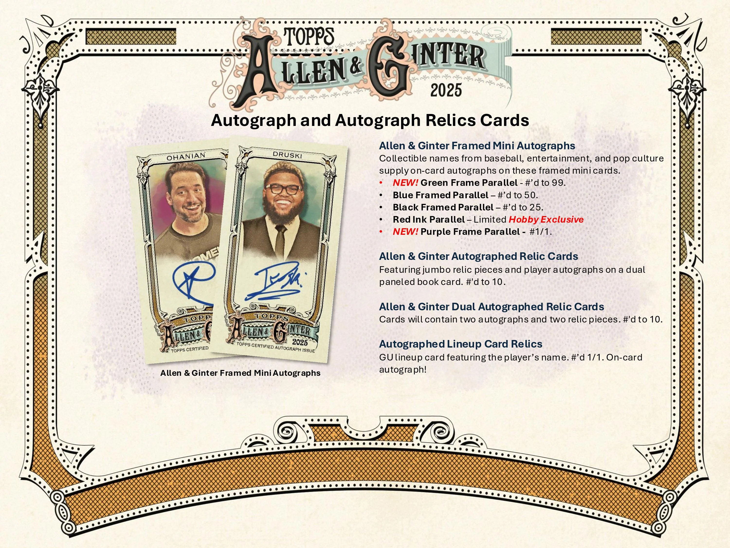 2025 Topps Allen & Ginter Baseball Hobby Pack - Image 8