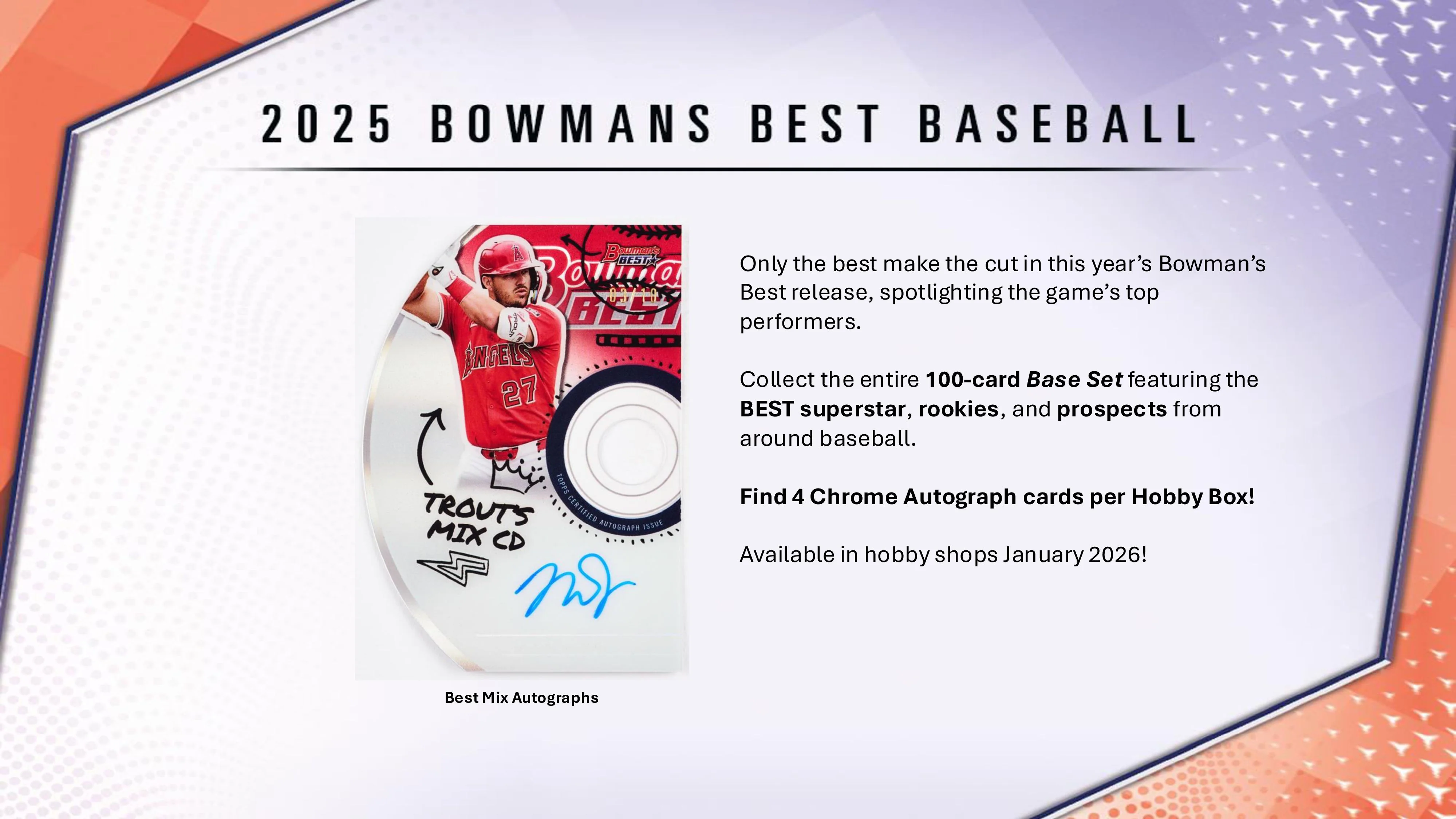 2025 Topps Bowmans Best Baseball Hobby Box - Image 2