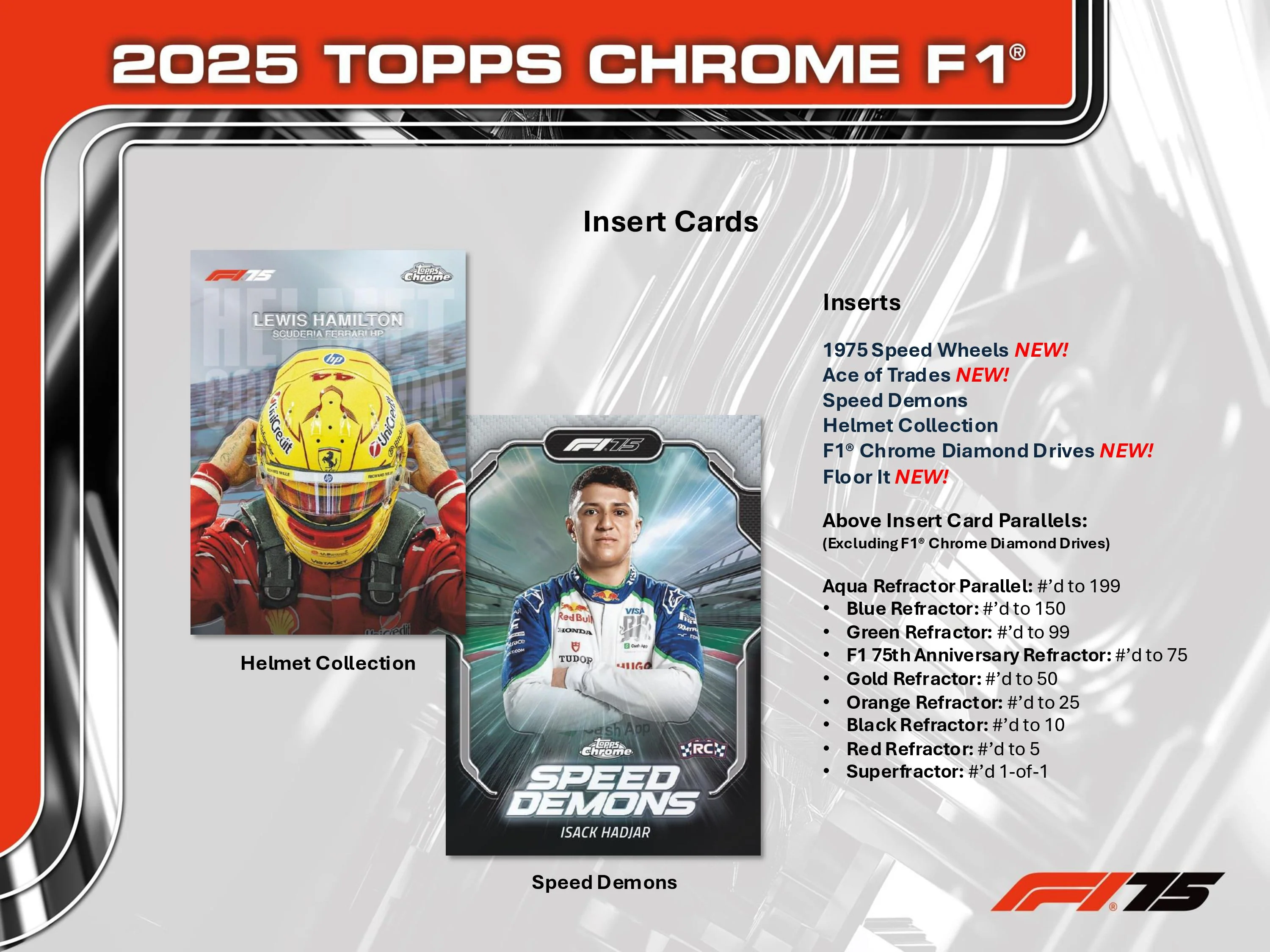 2025 Topps Chrome F1 Formula 1 Hobby Box - Image 4