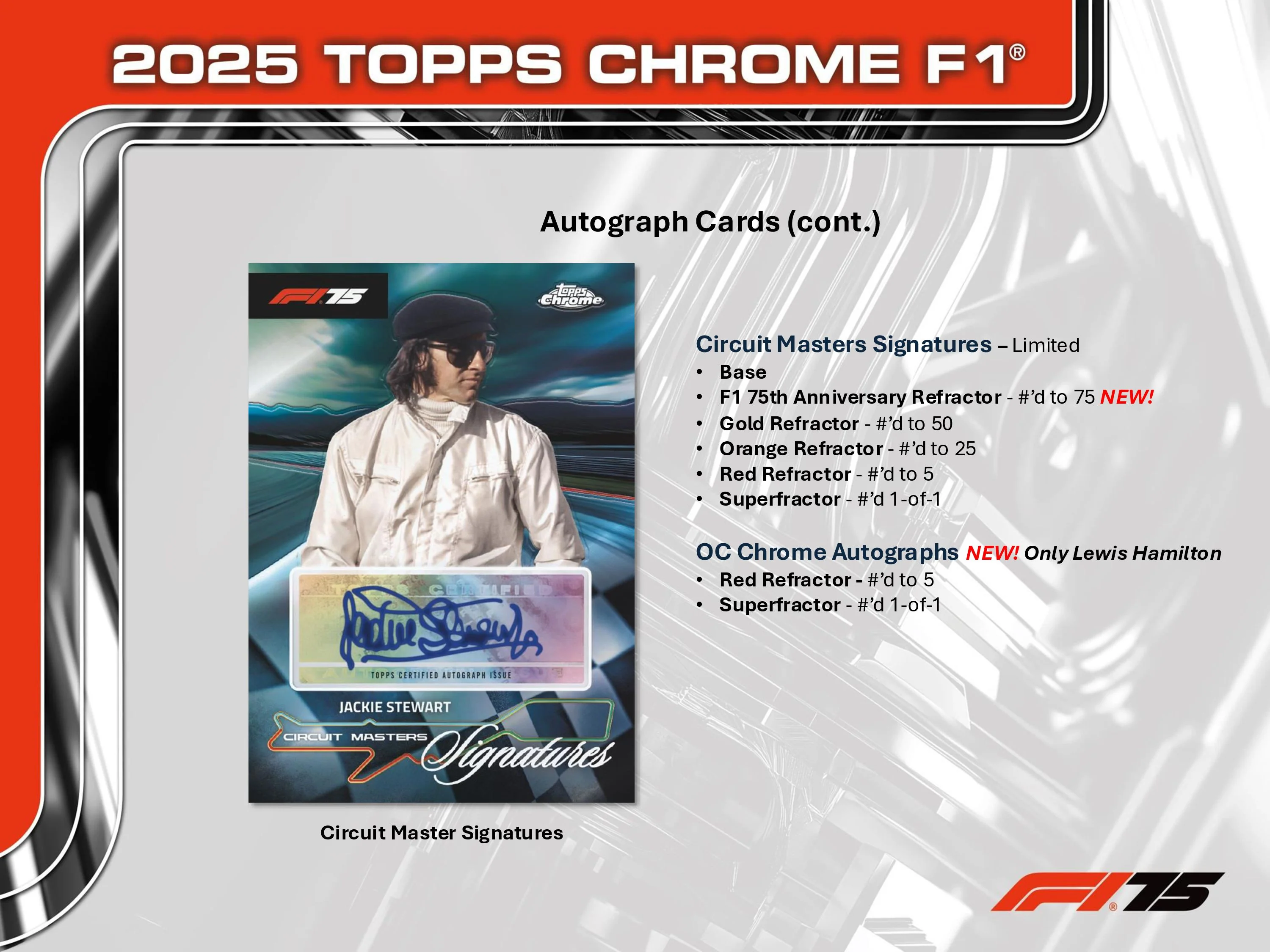 2025 Topps Chrome F1 Formula 1 Hobby Box - Image 7