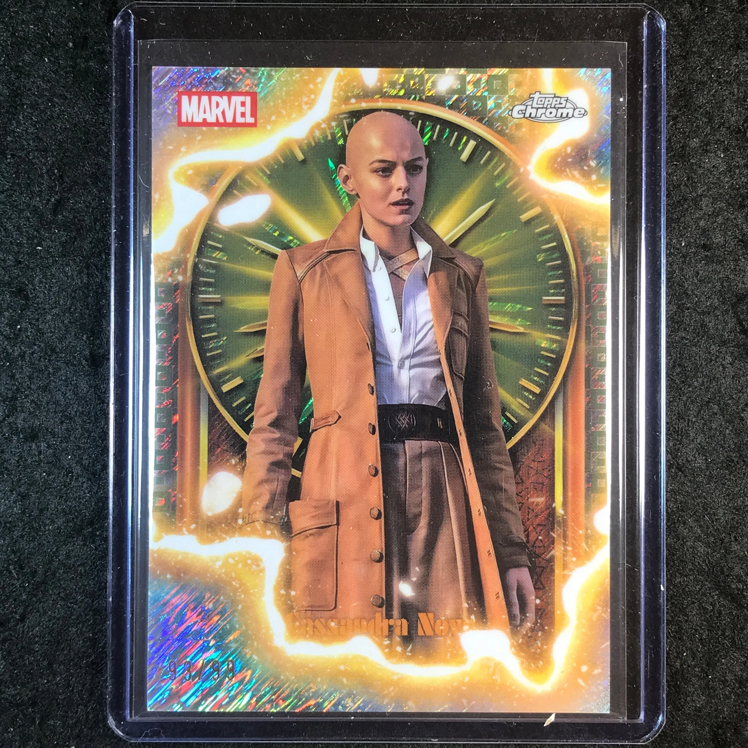 2025 Topps Chrome Marvel Studios CASSANDRA NOVA The TVA Pruning 93/99 #22