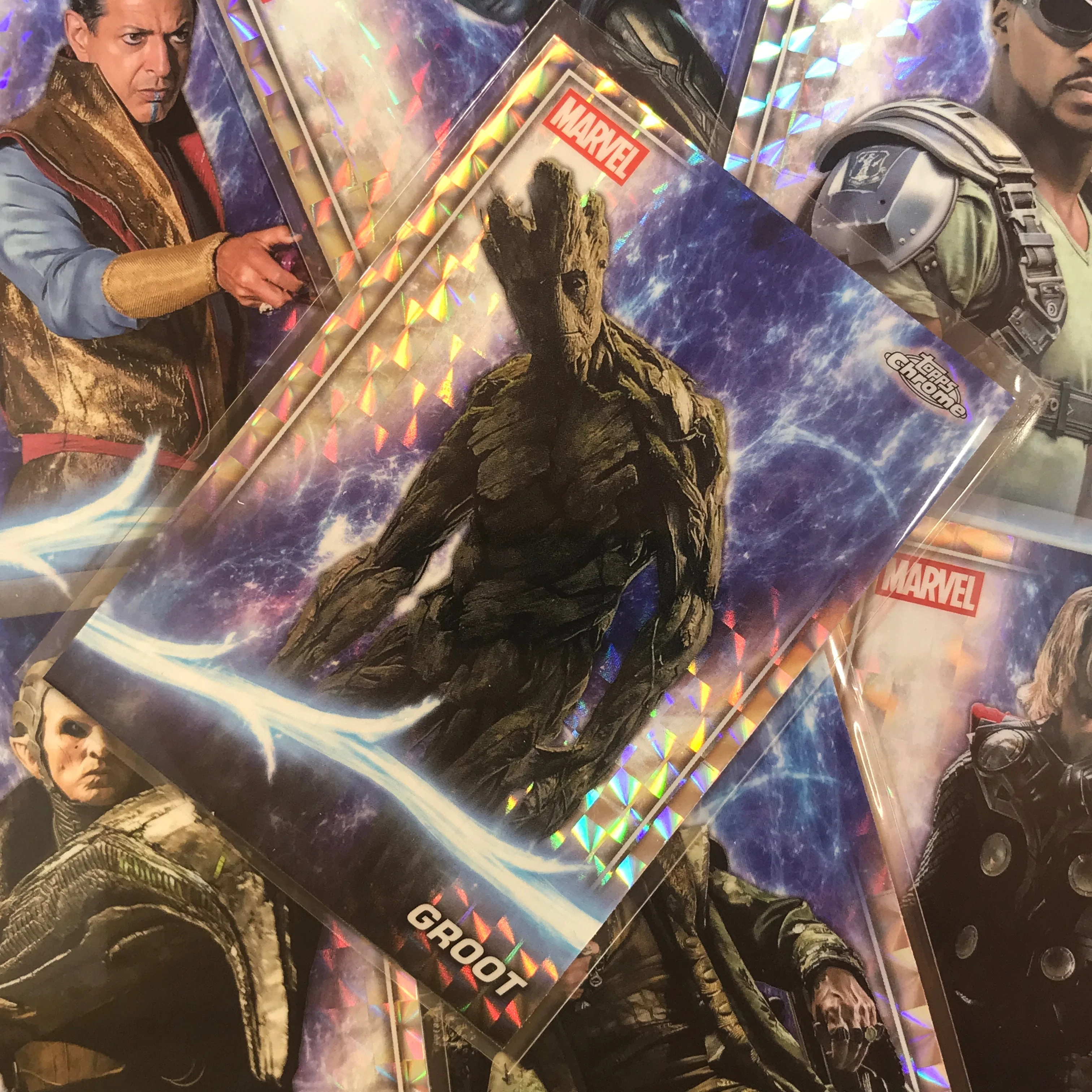 2025 Topps Chrome Marvel Studios CLEA Base Geometric Refractor #132