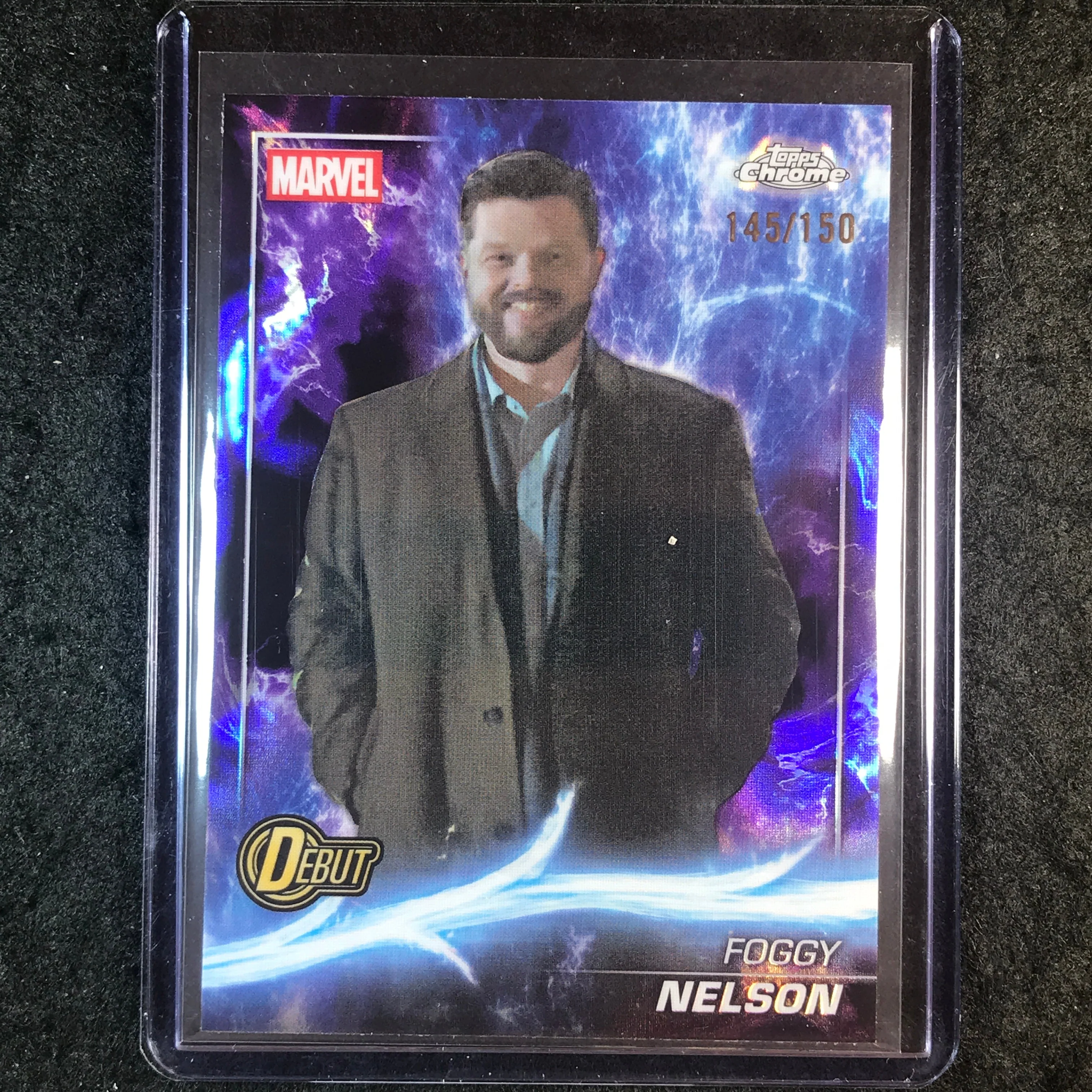 2025 Topps Chrome Marvel Studios FOGGY NELSON Agatha Lava 145/150 #181