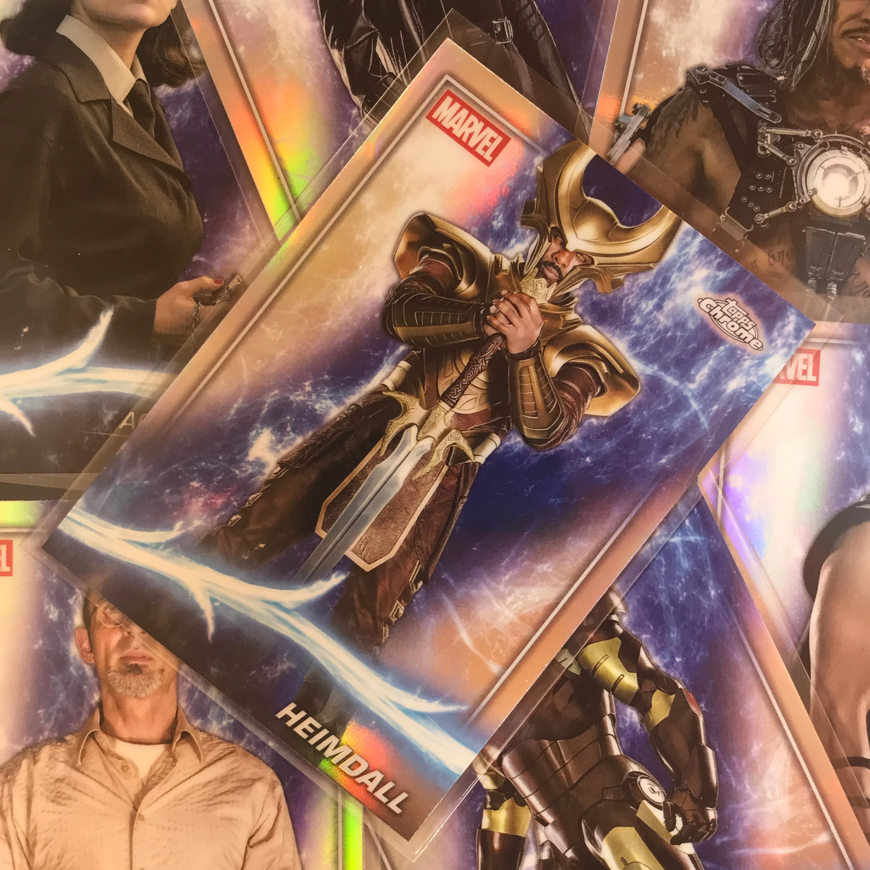 2025 Topps Chrome Marvel Studios KING T'CHAKA Base Rainbow Refractor #63