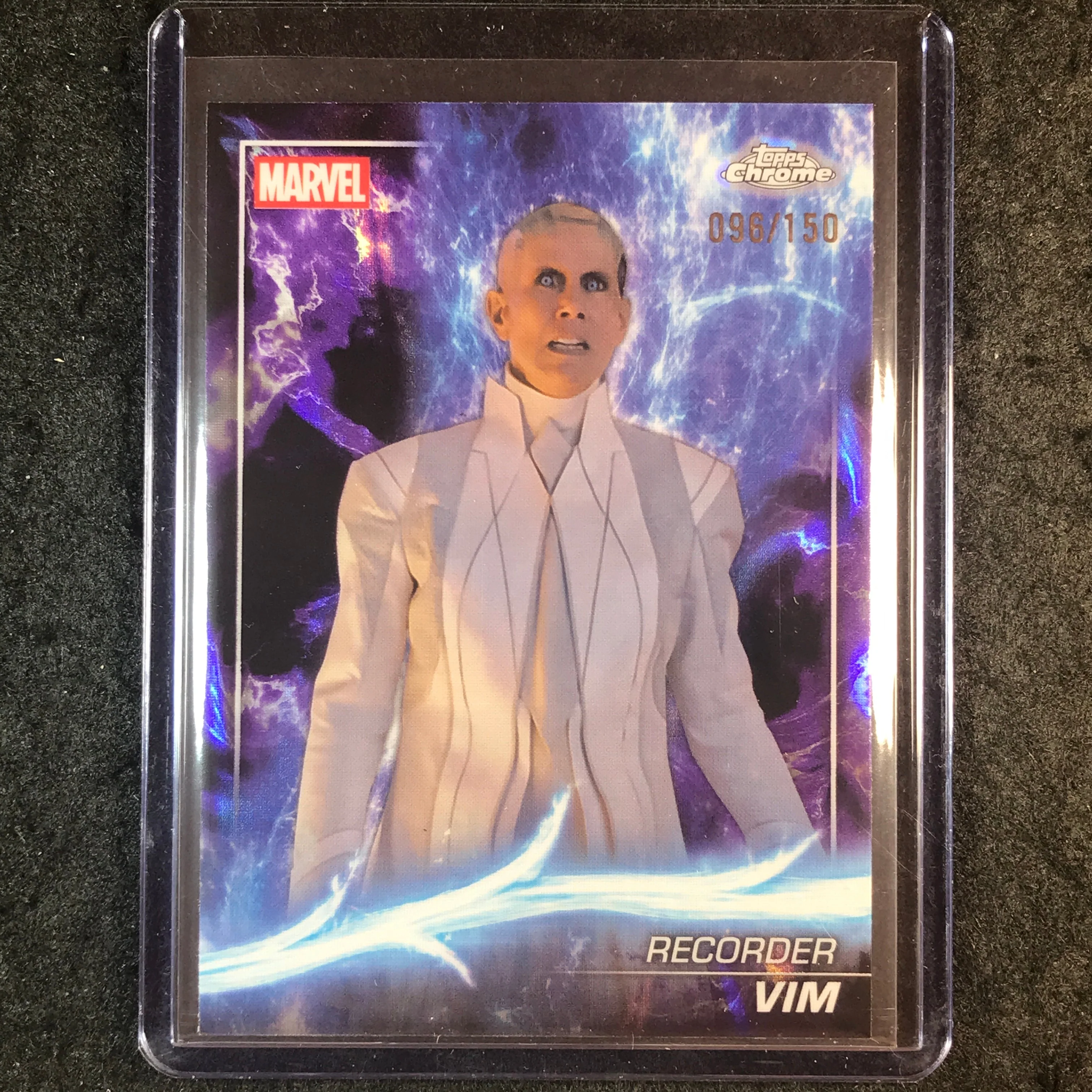 2025 Topps Chrome Marvel Studios RECORDER VIM Agatha Lava 96/150 #151