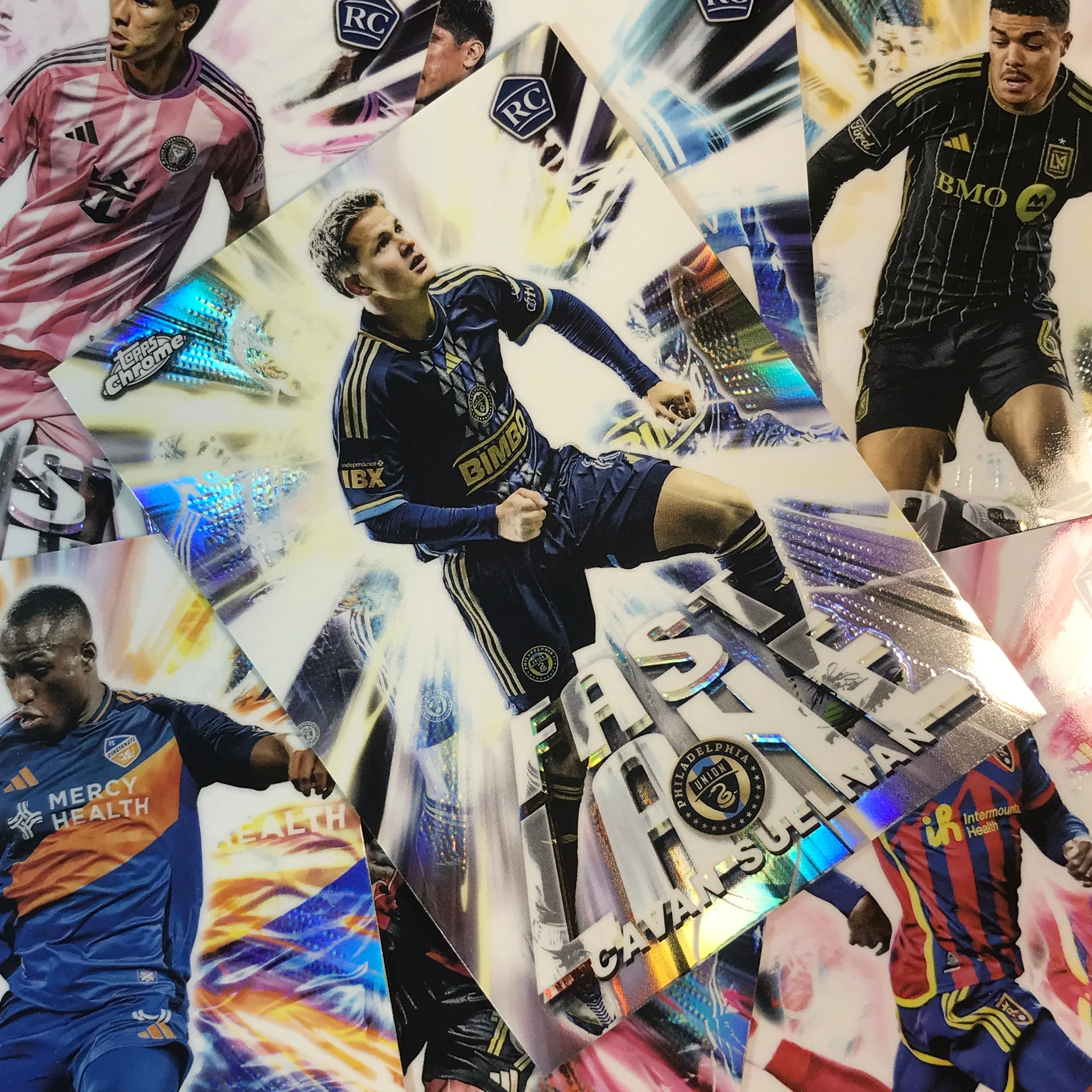 2025 Topps Chrome MLS EMMANUEL LATTE LATH Fast Lane Rookie #FL-3