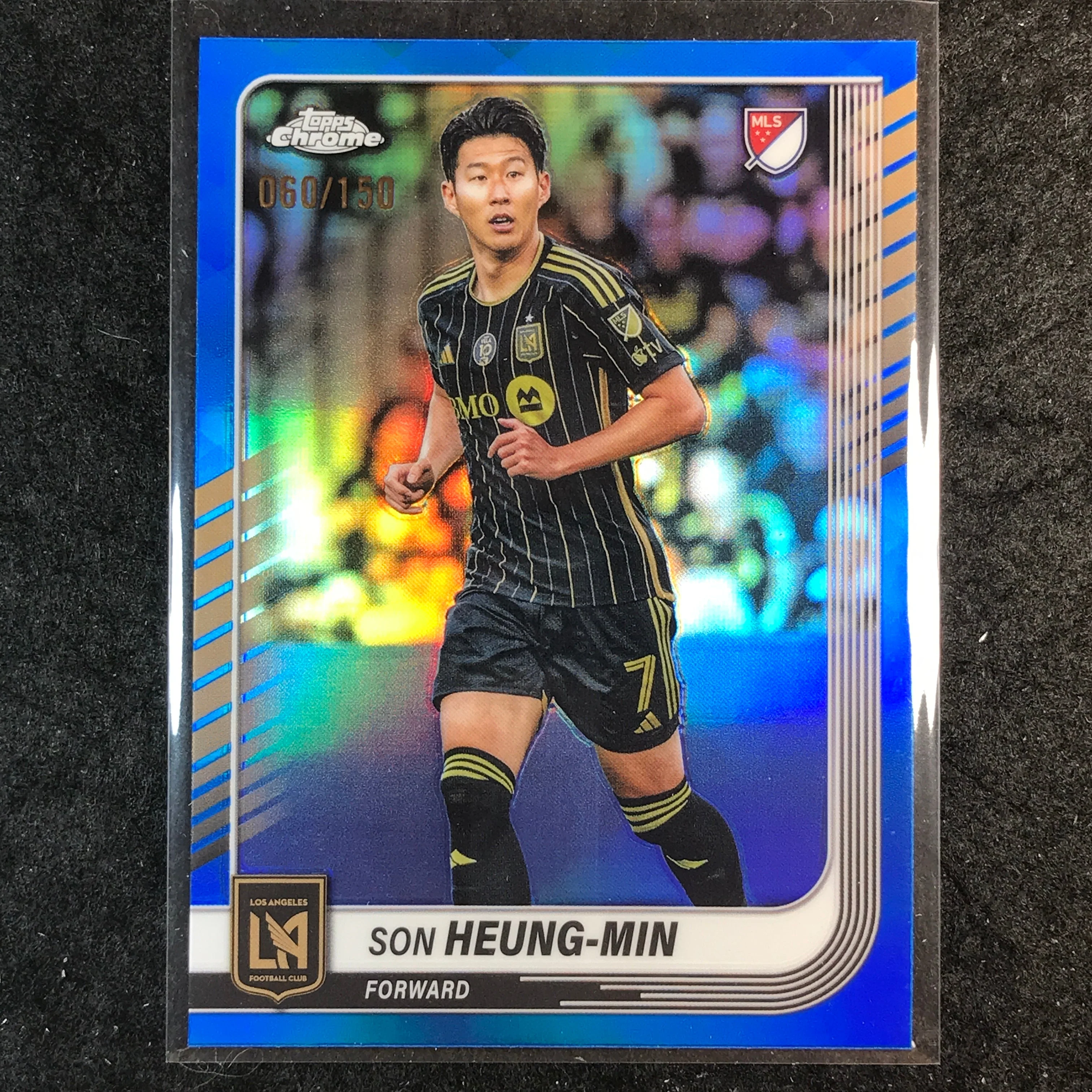 2025 Topps Chrome MLS SON HEUNG-MIN Base Blue /150 #68
