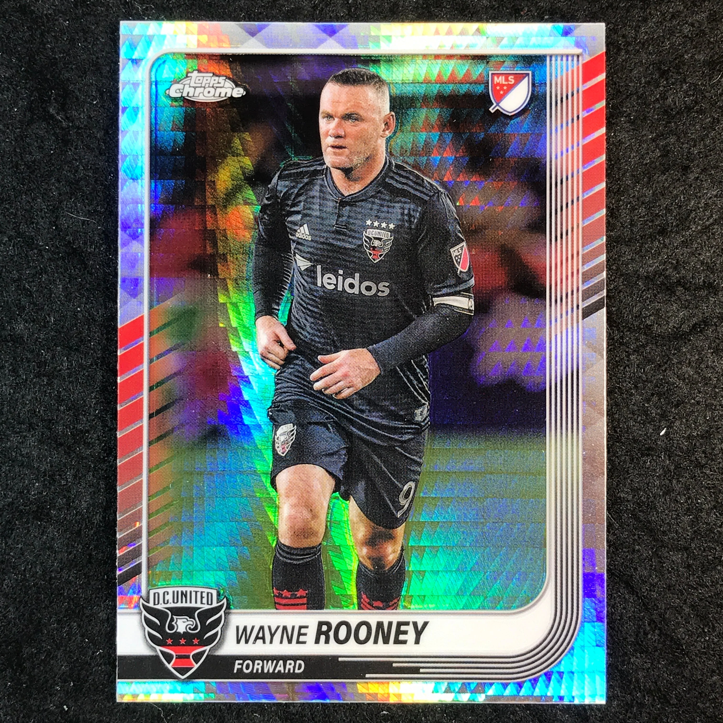 2025 Topps Chrome MLS WAYNE ROONEY Base Prism #35