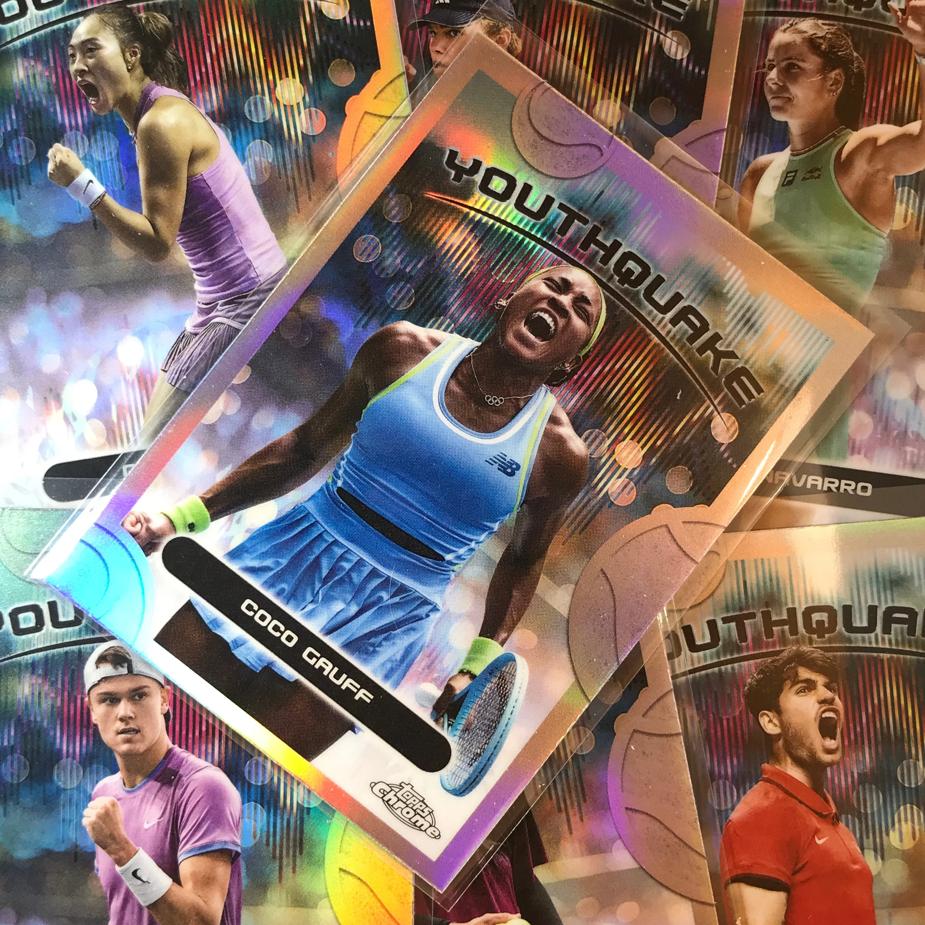 2025 Topps Chrome Tennis ELINA AVANESYAN Rookie Youthquake Refractor #20