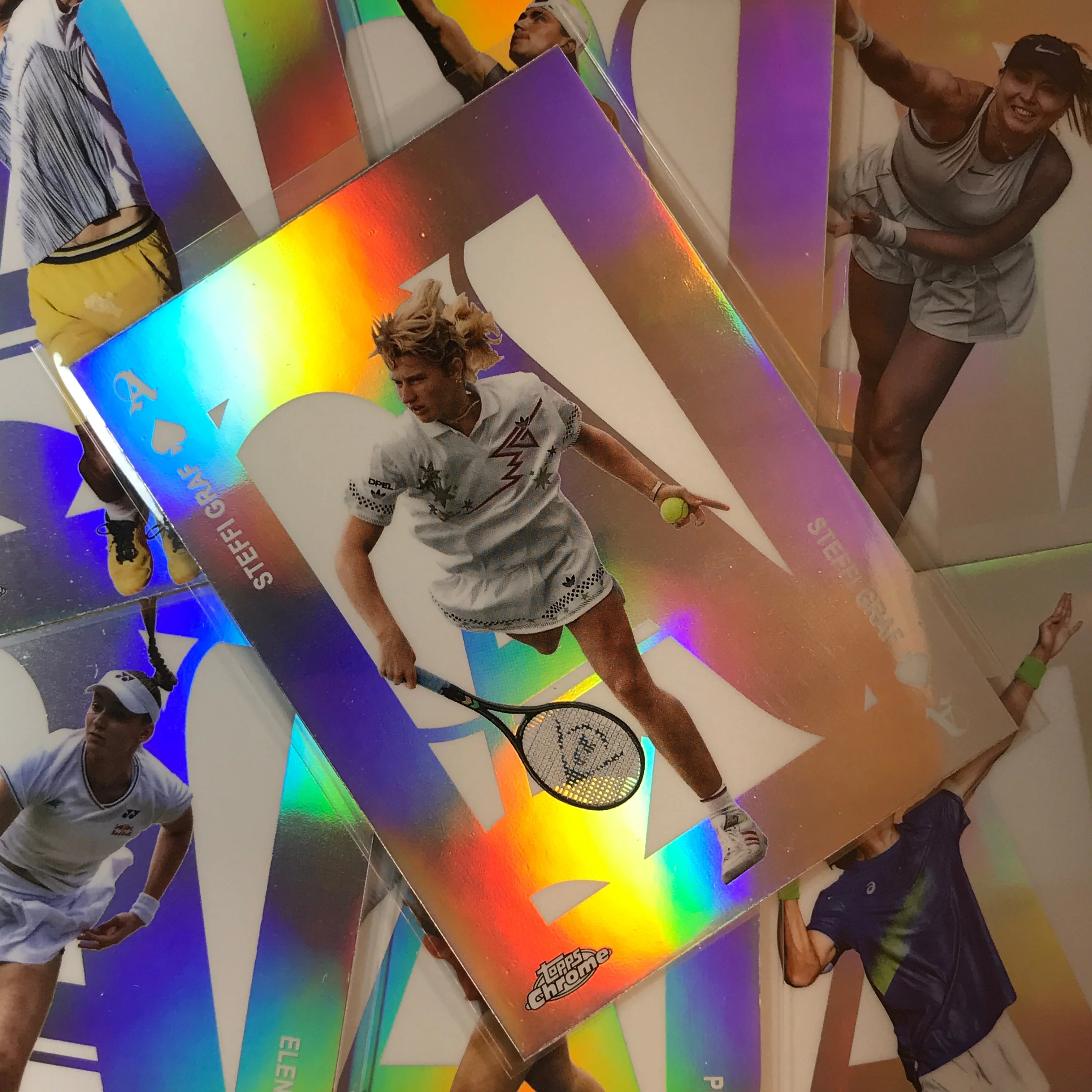 2025 Topps Chrome Tennis JASMINE PAOLINI Aces Refractor #29