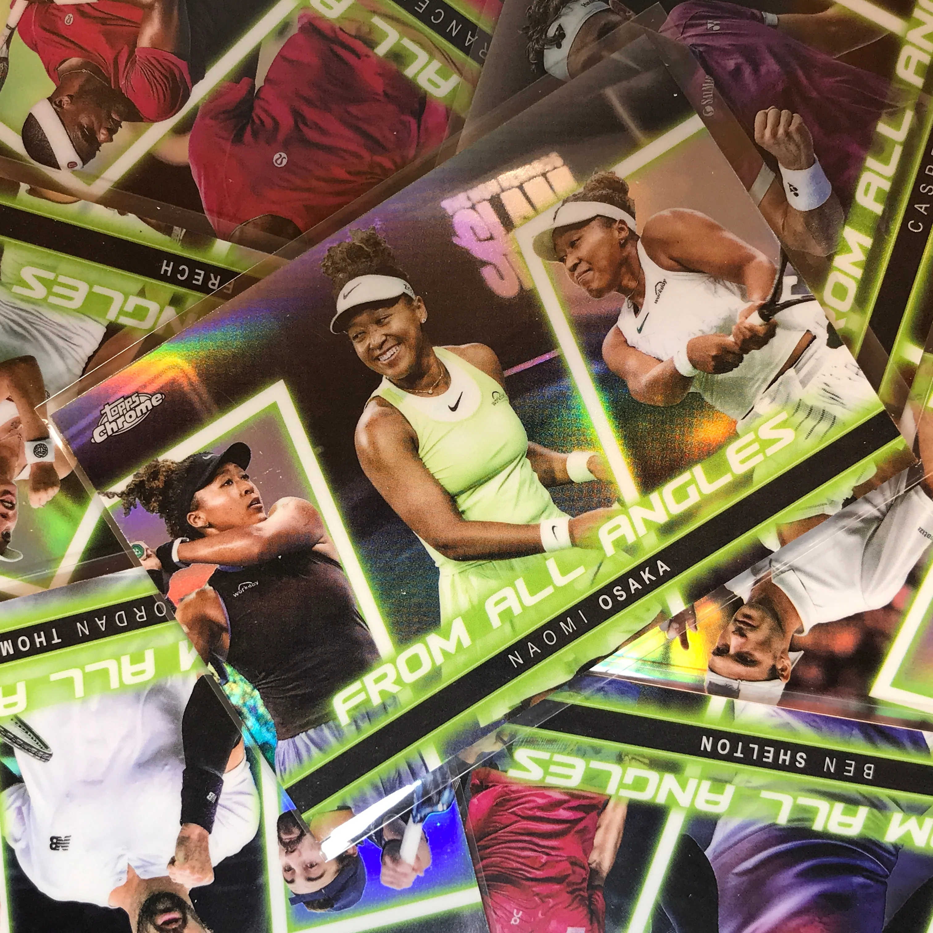 2025 Topps Chrome Tennis JORDAN THOMPSON From All Angles Refractor #2