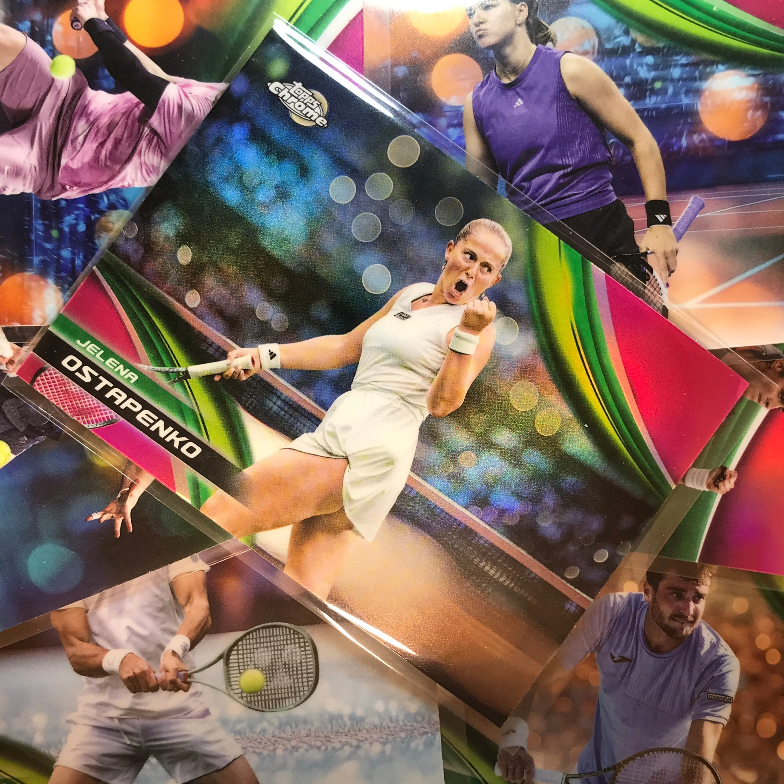 2025 Topps Chrome Tennis LINDA NOSKOVA Rookie Pink #290