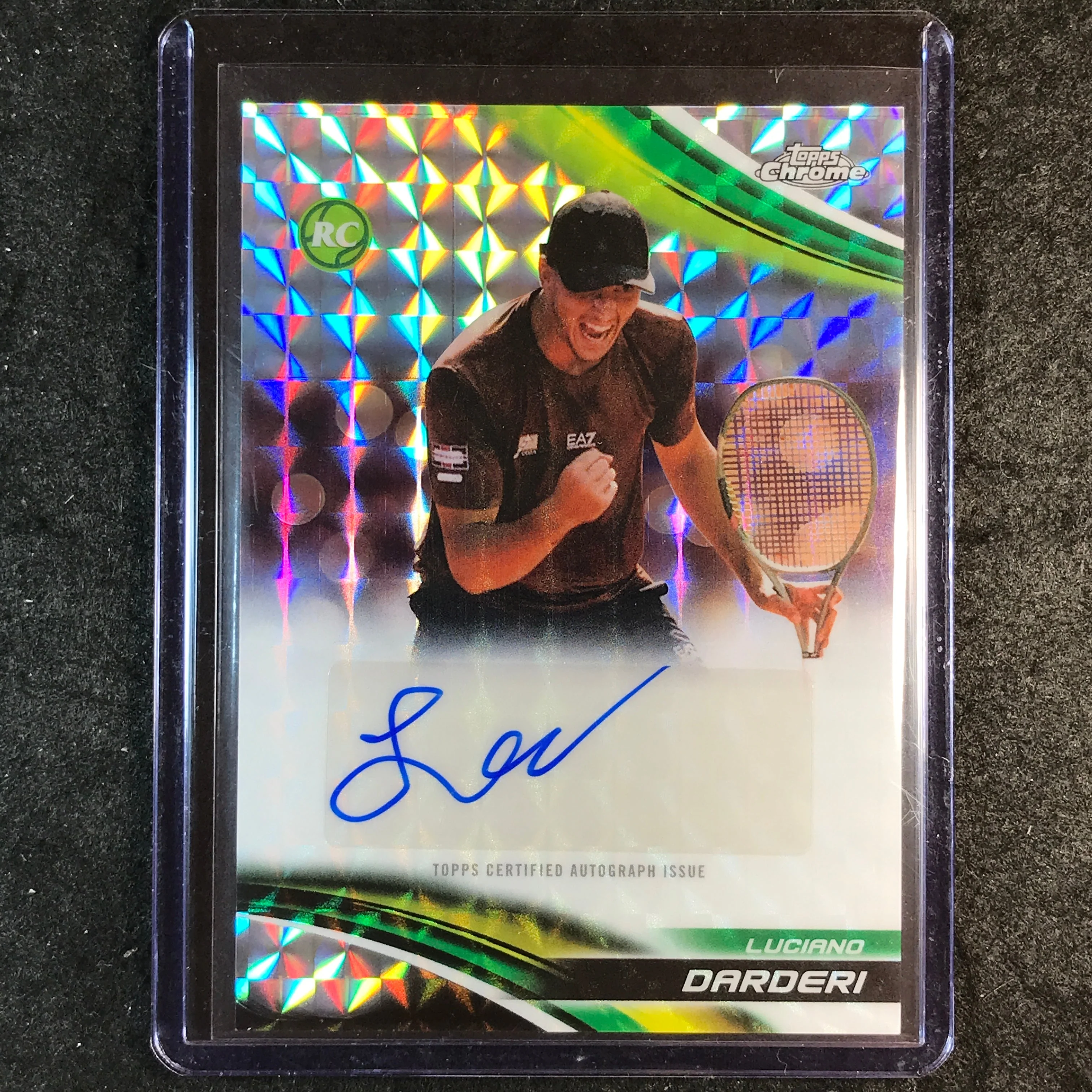 2025 Topps Chrome Tennis LUCIANO DARDERI Rookie Geometric Auto #LDI