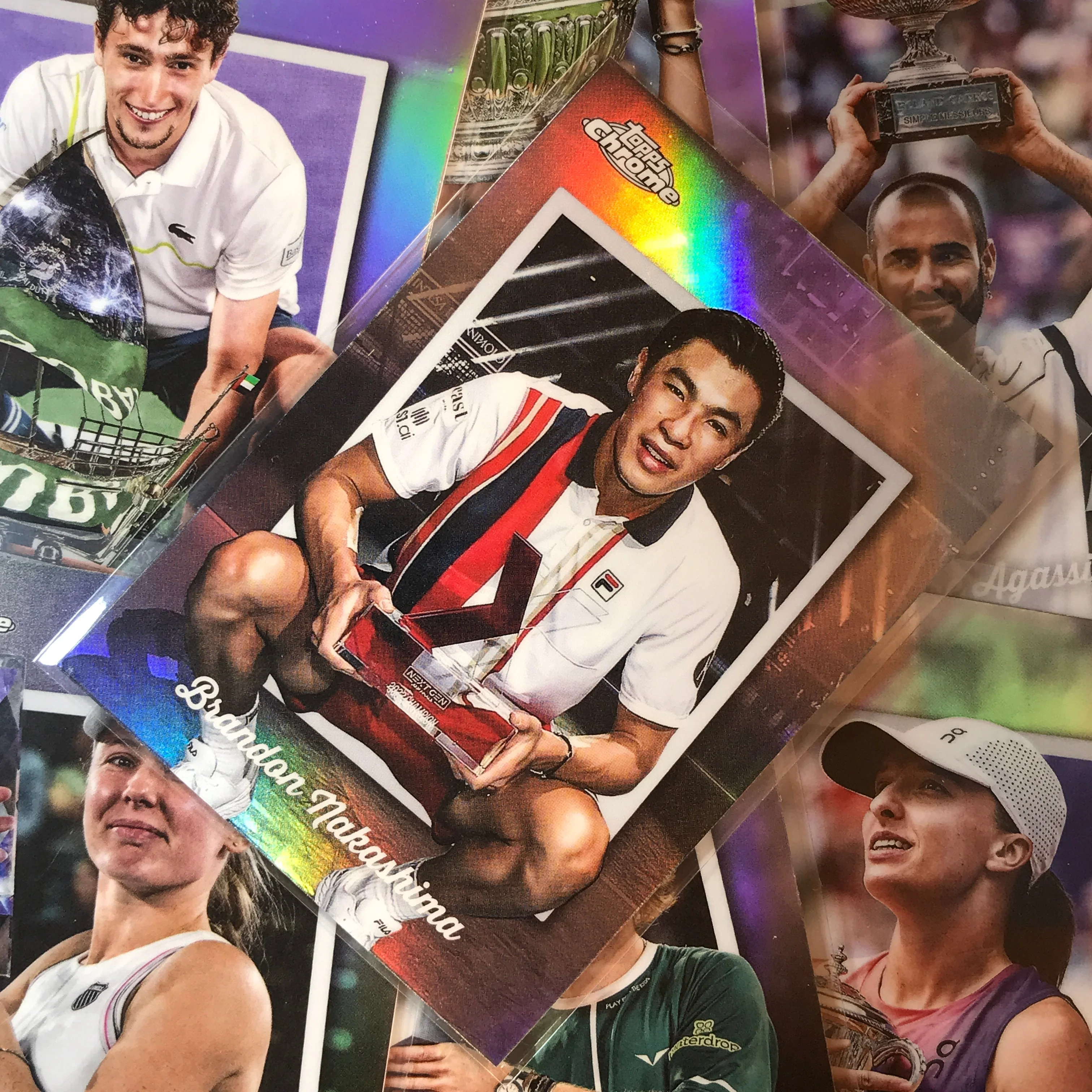 2025 Topps Chrome Tennis MADISON KEYS Captured Refractor #24