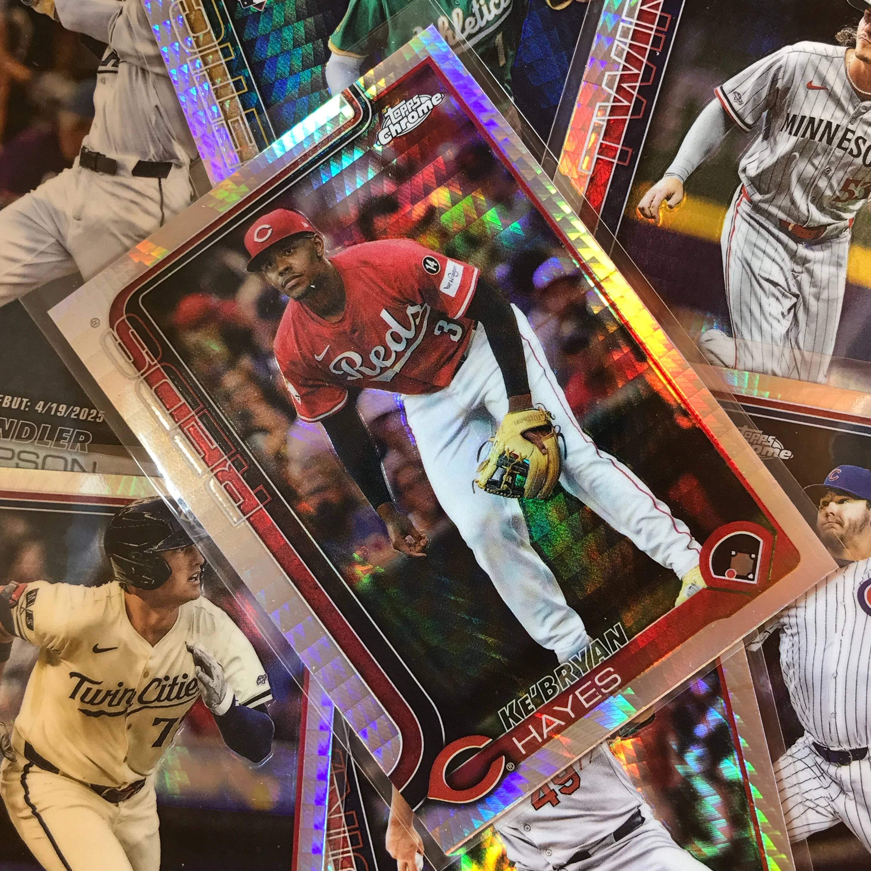 2025 Topps Chrome Update MLB COBY MAYO Rookie Base Prism #USC94