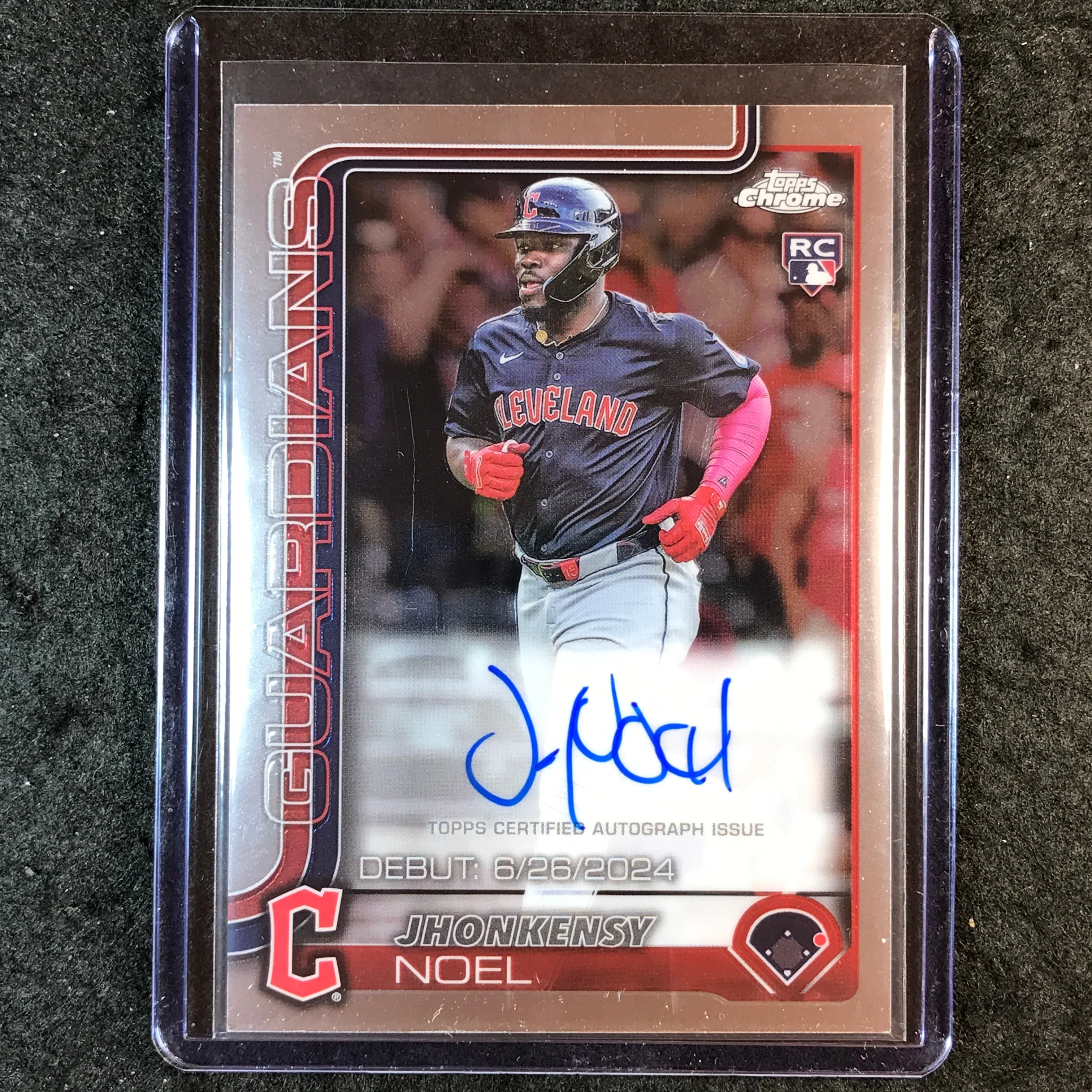 2025 Topps Chrome Update MLB JHONKENSY NOEL Rookie Debut Auto Base #CRDA-JN