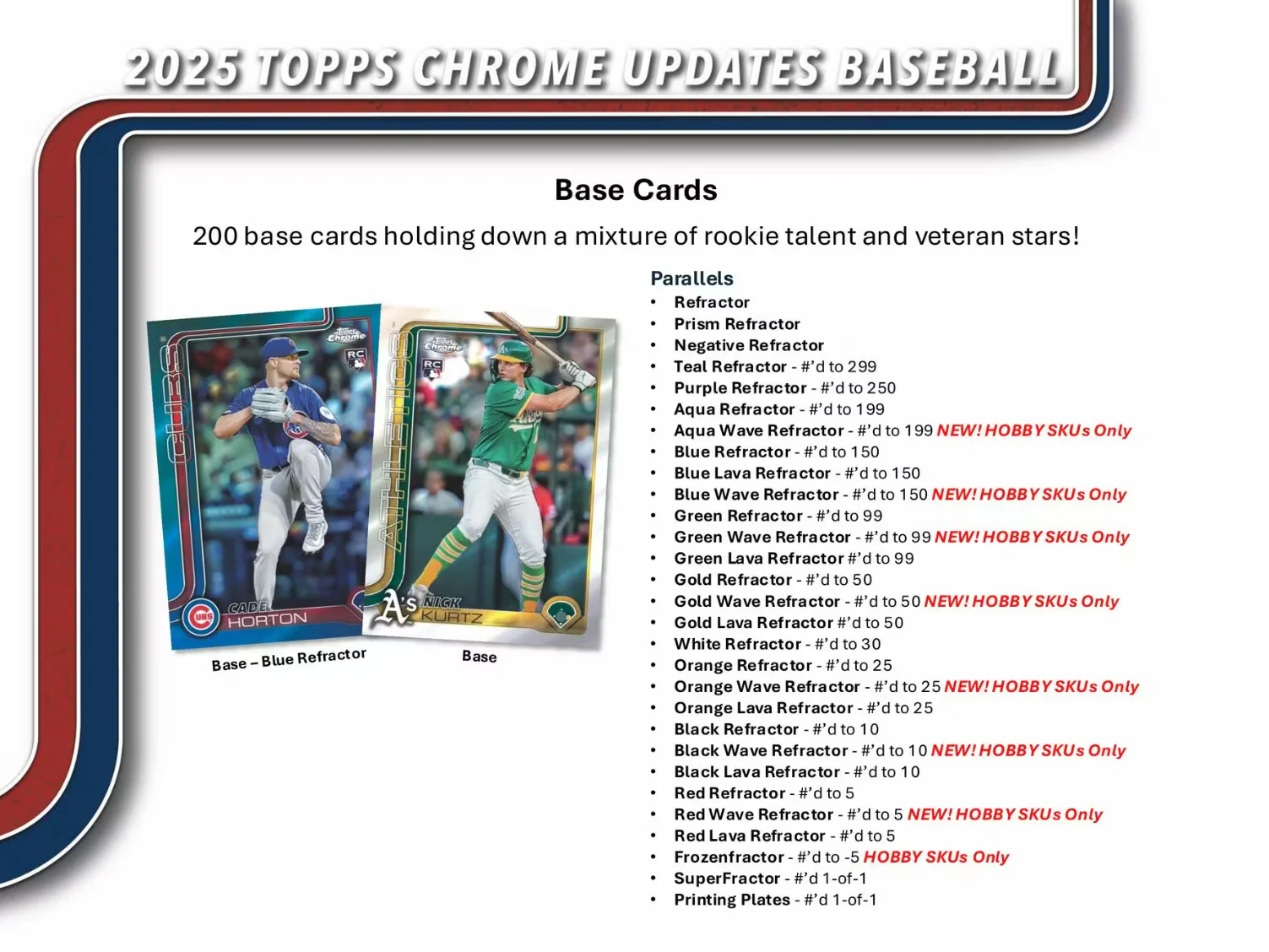 2025 Topps Chrome Update Series Baseball Hobby Box - Image 4