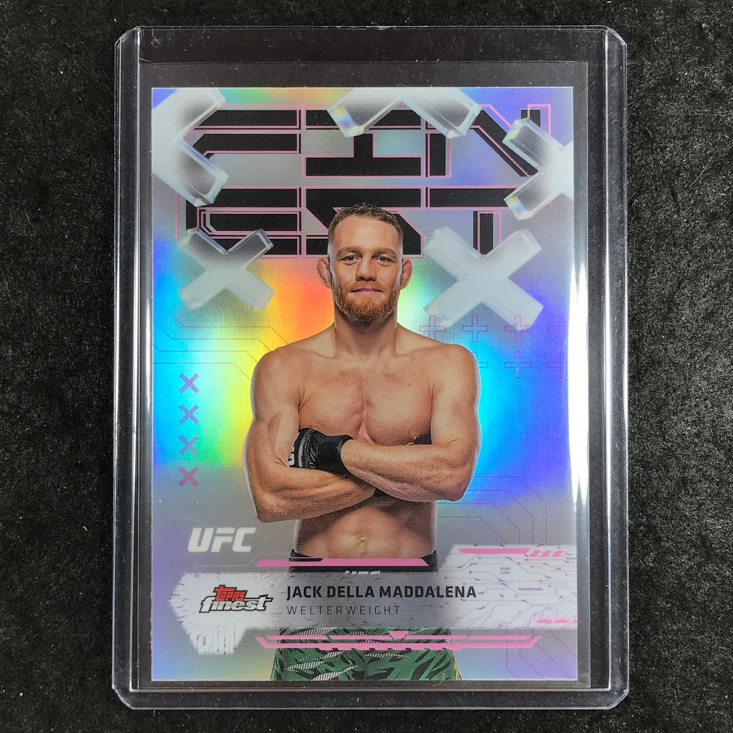 2025 Topps Finest UFC JACK DELLA MADDALENA Common Refractor #29