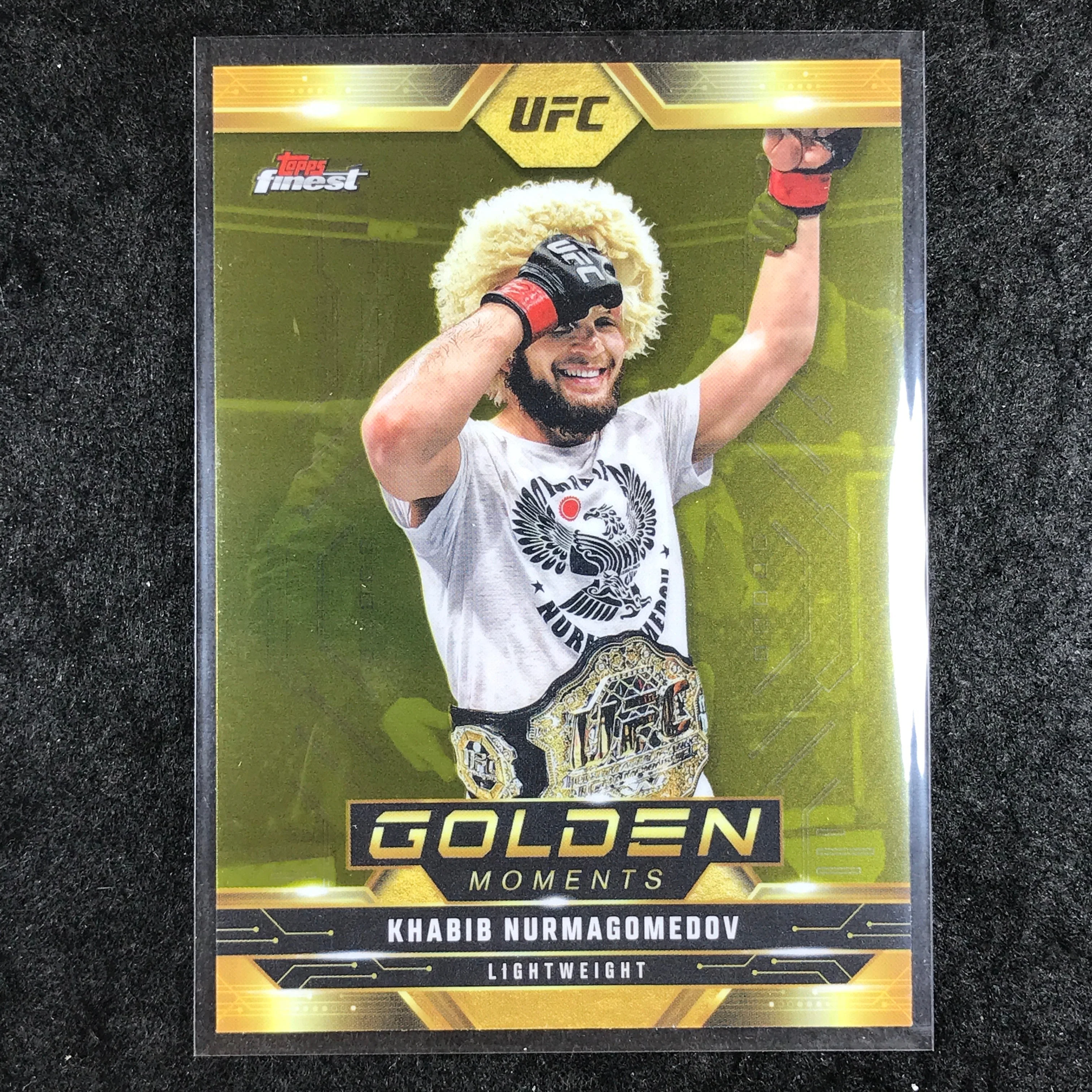 2025 Topps Finest UFC KHABIB NURMAGOMEDOV Golden Moments Base #15
