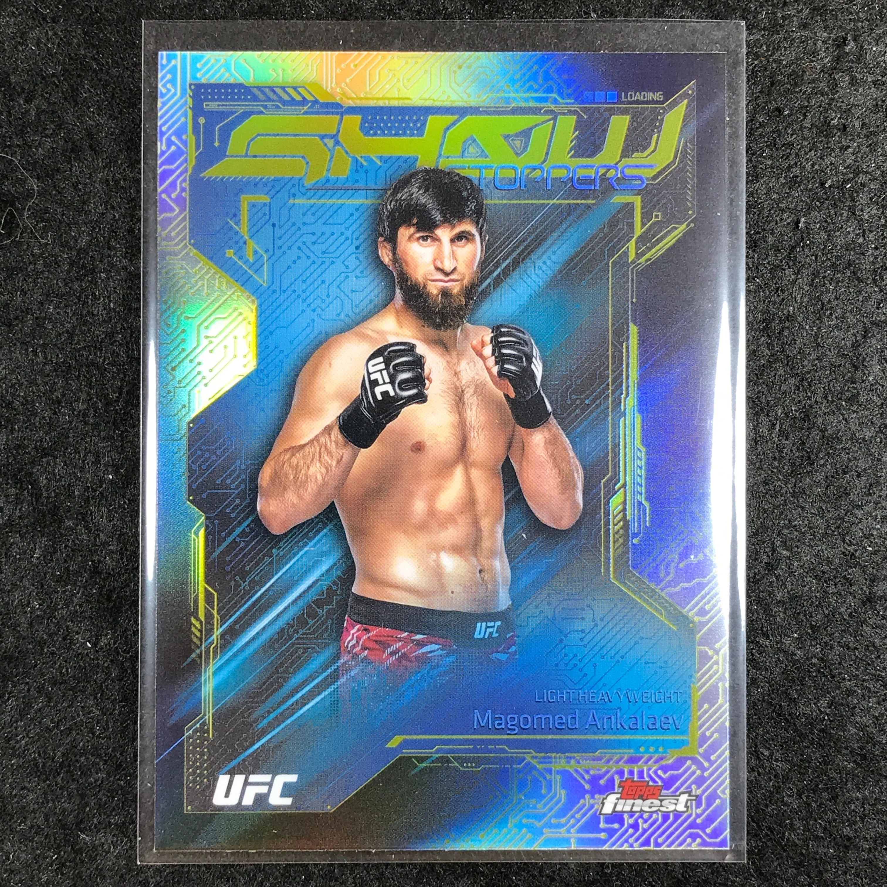 2025 Topps Finest UFC MAGOMED ANKALAEV Showstoppers Refractor #19
