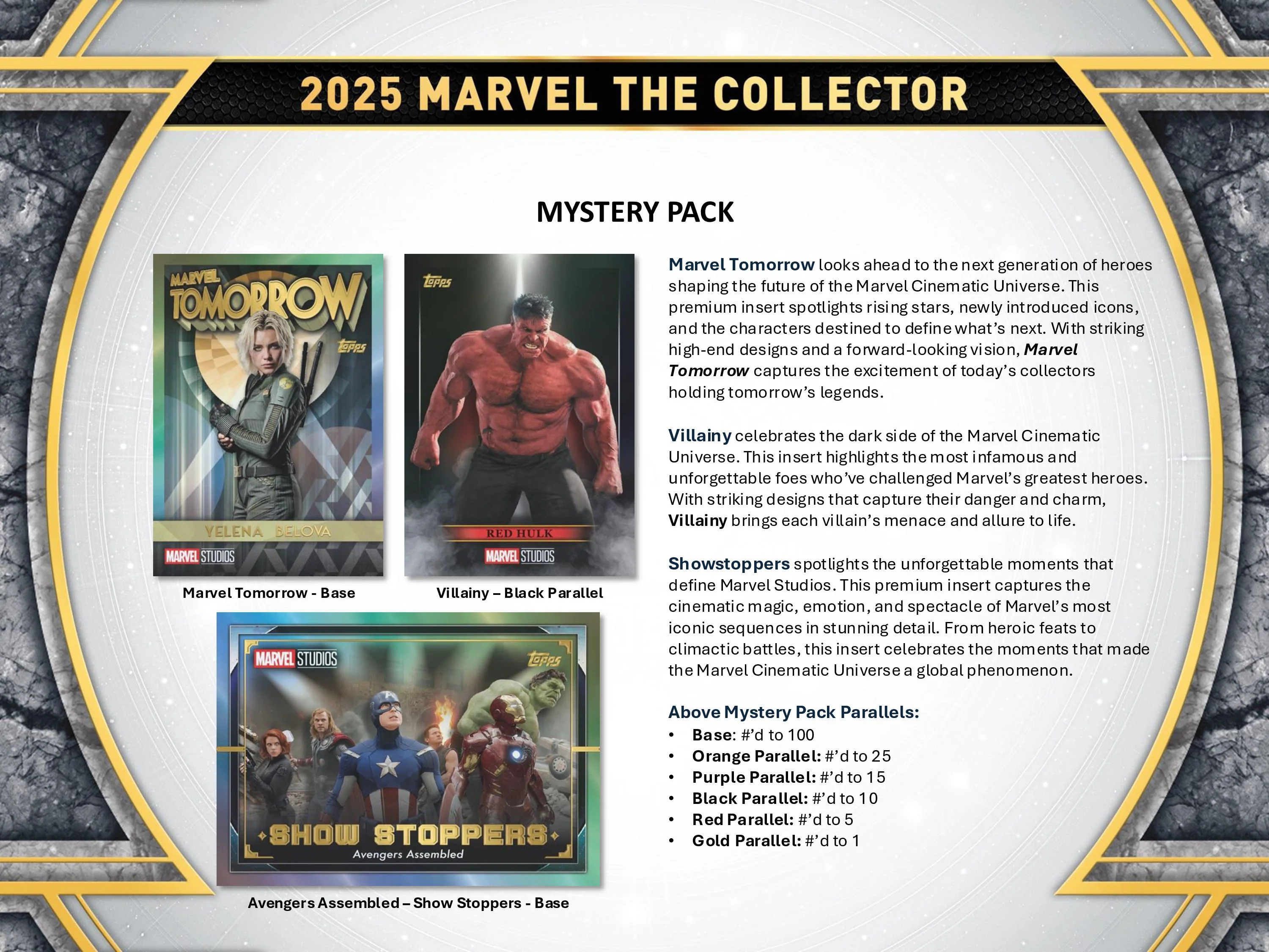 2025 Topps Marvel The Collector Hobby Box - Image 4
