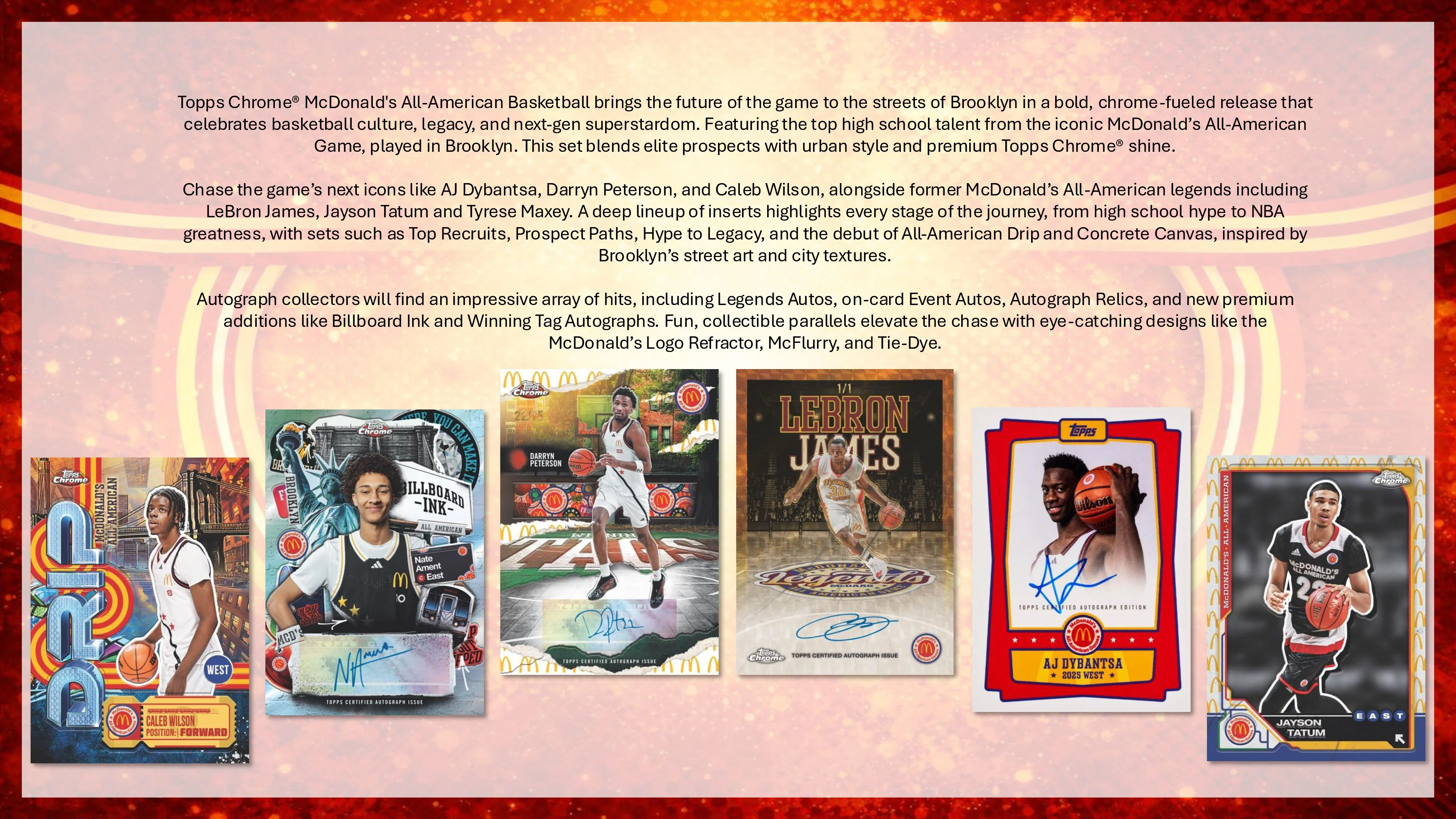 2025 Topps McDonalds All American Basketball hobby Box - Image 3