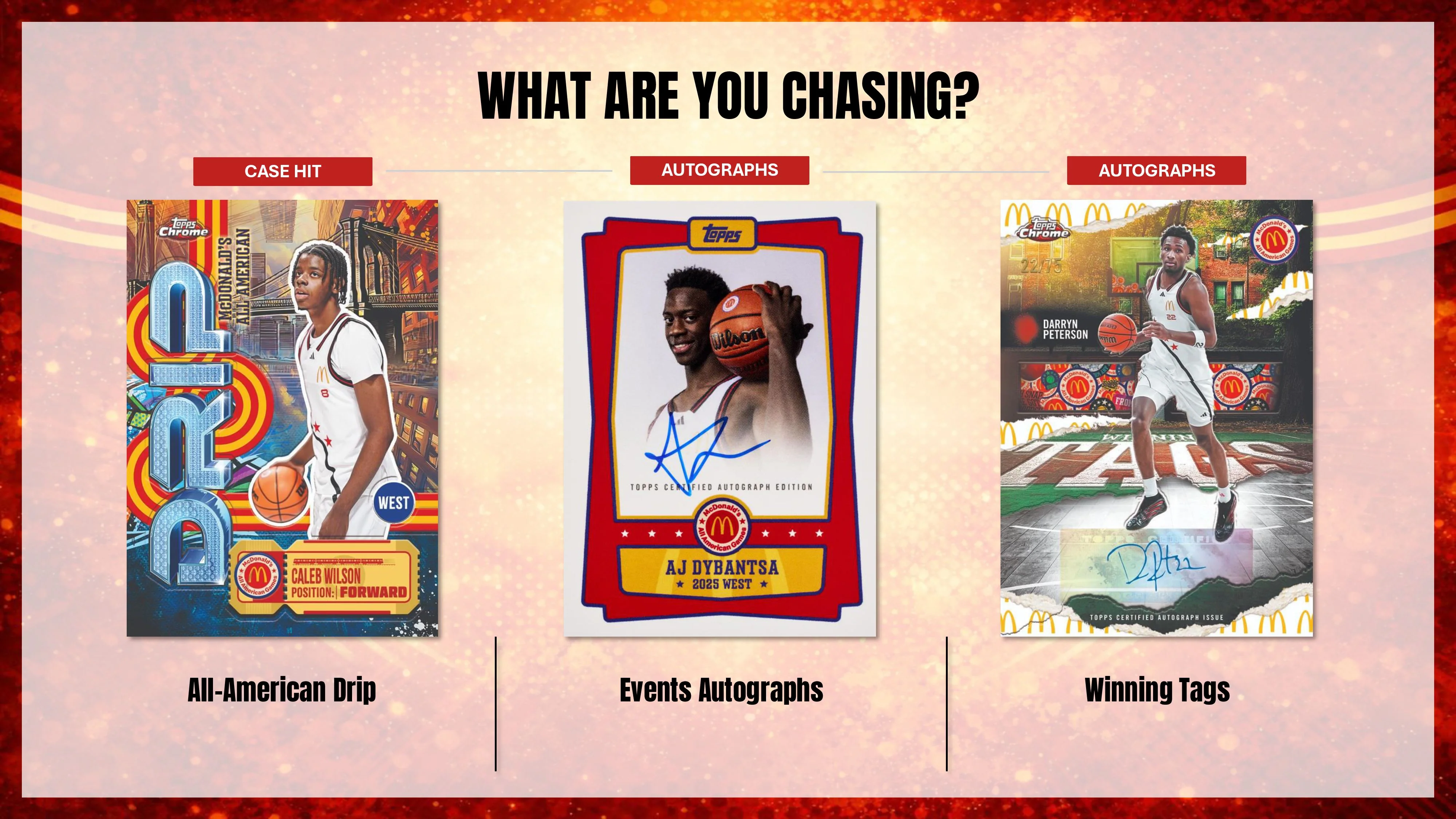 2025 Topps McDonalds All American Basketball hobby Box - Image 6